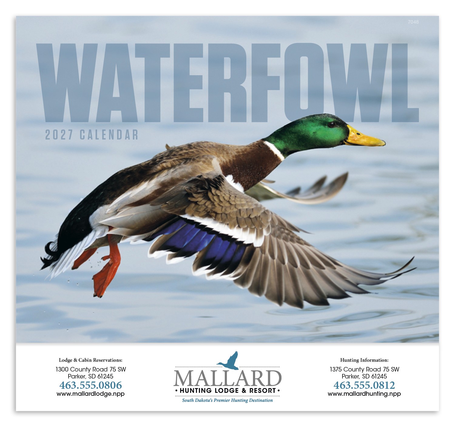 Picture of Good Value™ Waterfowl - Stapled Calendar