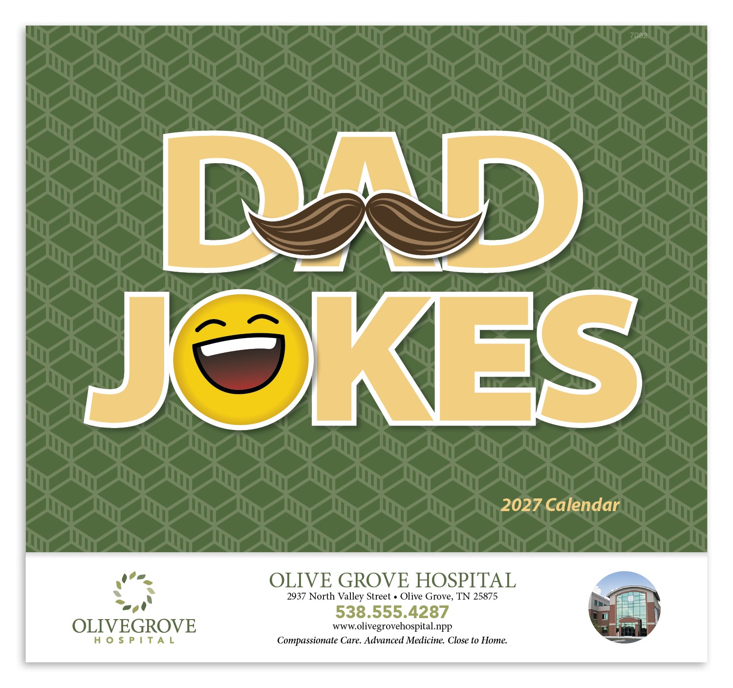 Picture of Good Value™ Dad Jokes - Stapled Calendar