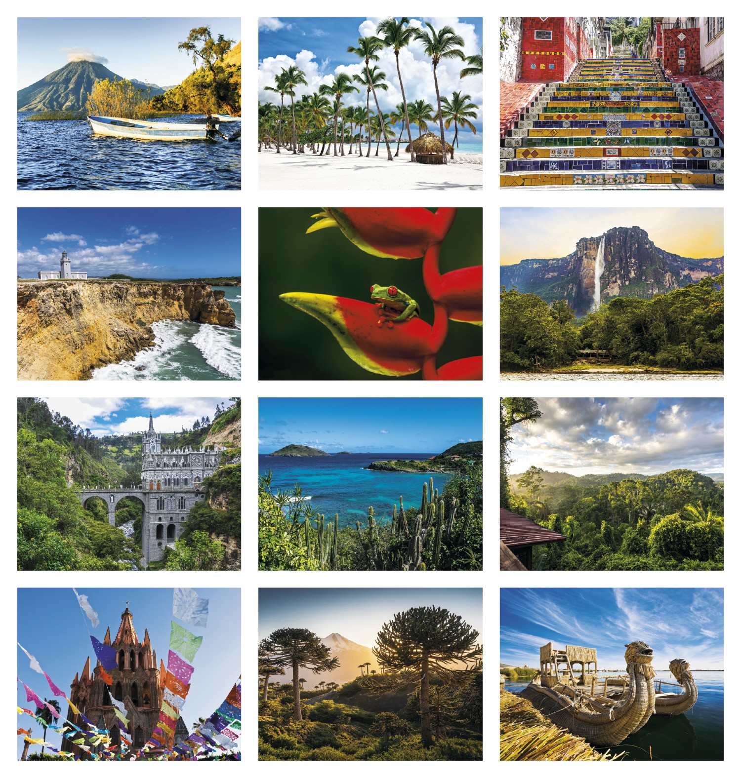 Picture of Good Value™ Latinoamerica en Paisajes - Stapled Calendar