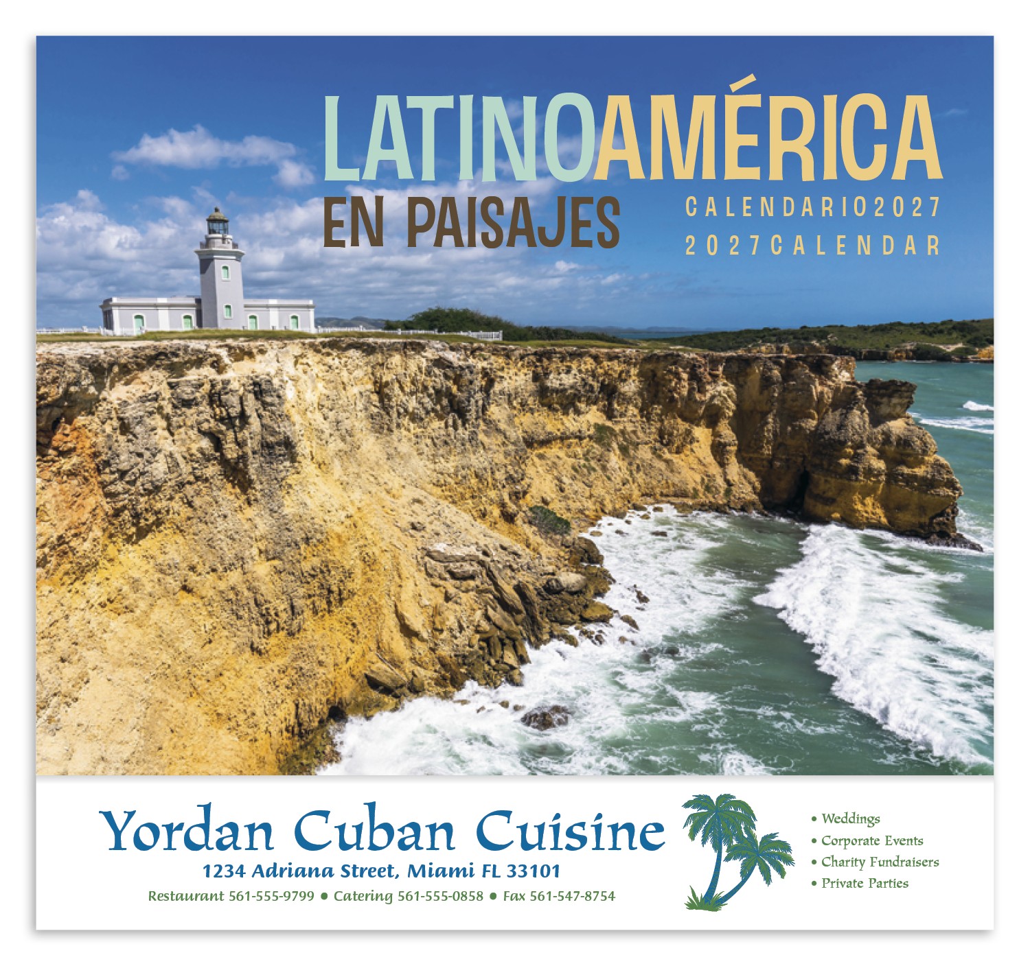 Picture of Good Value™ Latinoamerica en Paisajes - Stapled Calendar