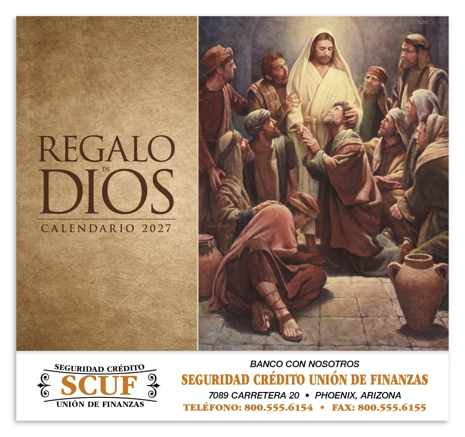 Picture of Good Value™ Regalo de Dios - Stapled Calendar