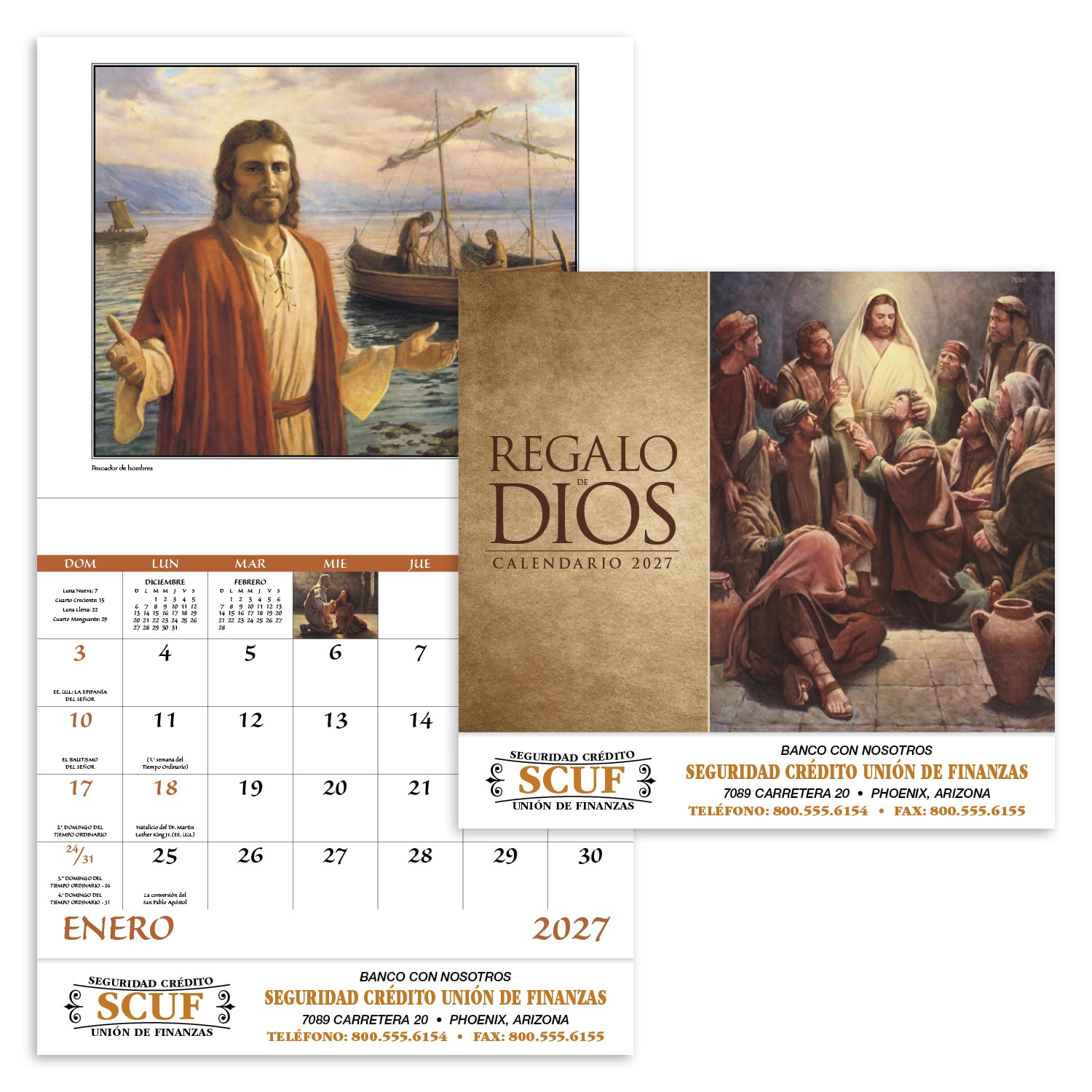 Picture of Good Value™ Regalo de Dios - Stapled Calendar