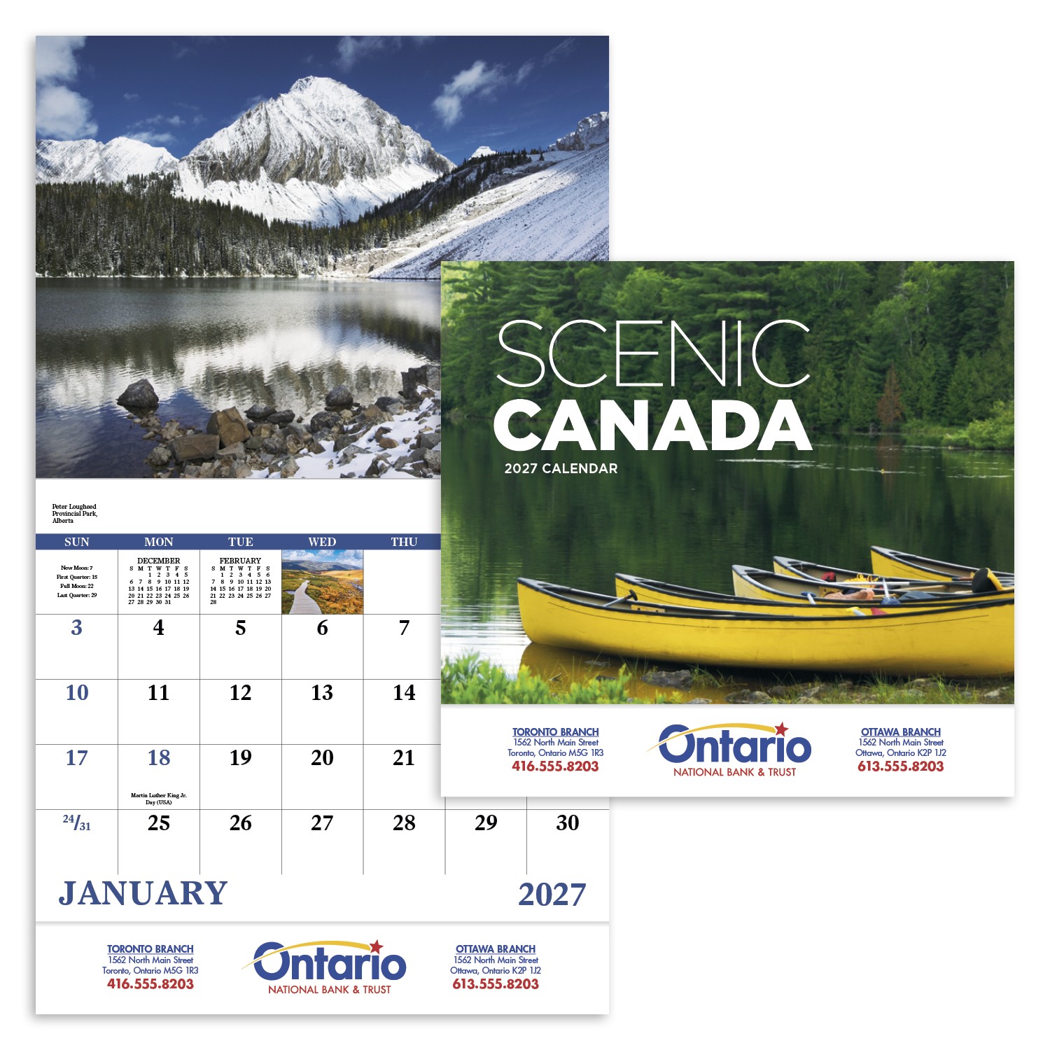 Picture of Good Value™ Scenic Canada - Stapled Calendar