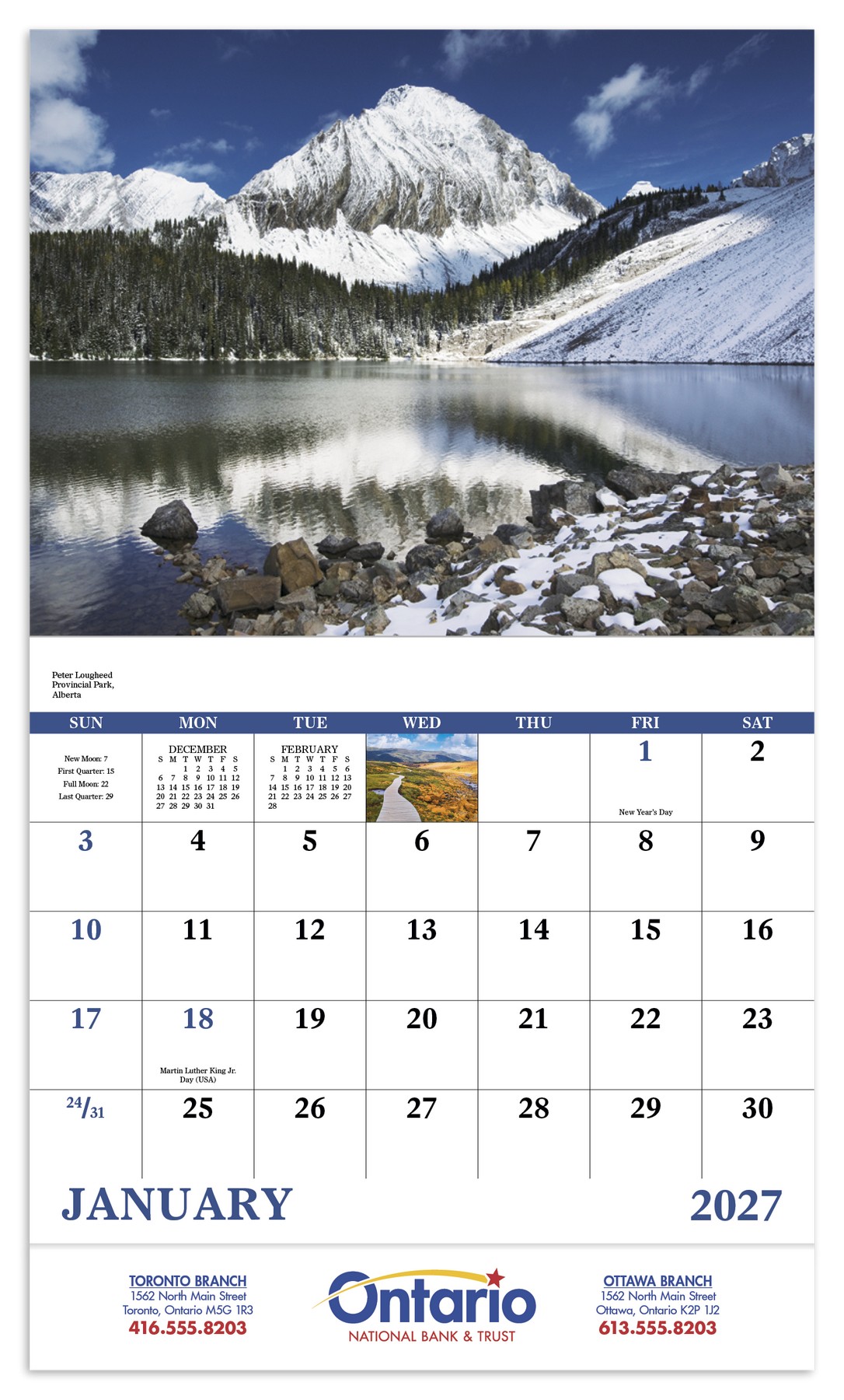 Picture of Good Value™ Scenic Canada - Stapled Calendar