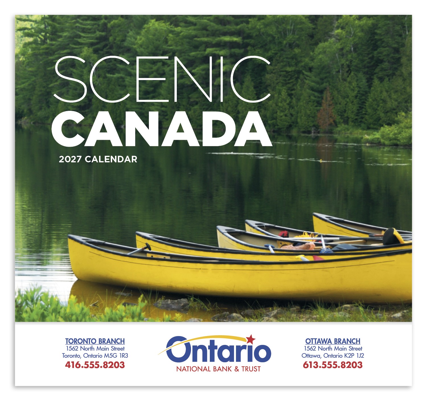 Picture of Good Value™ Scenic Canada - Stapled Calendar