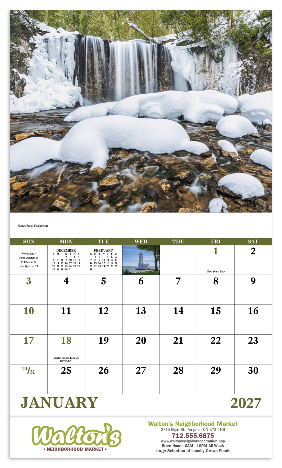 Picture of Good Value™ Images of Ontario - Stapled Calendar