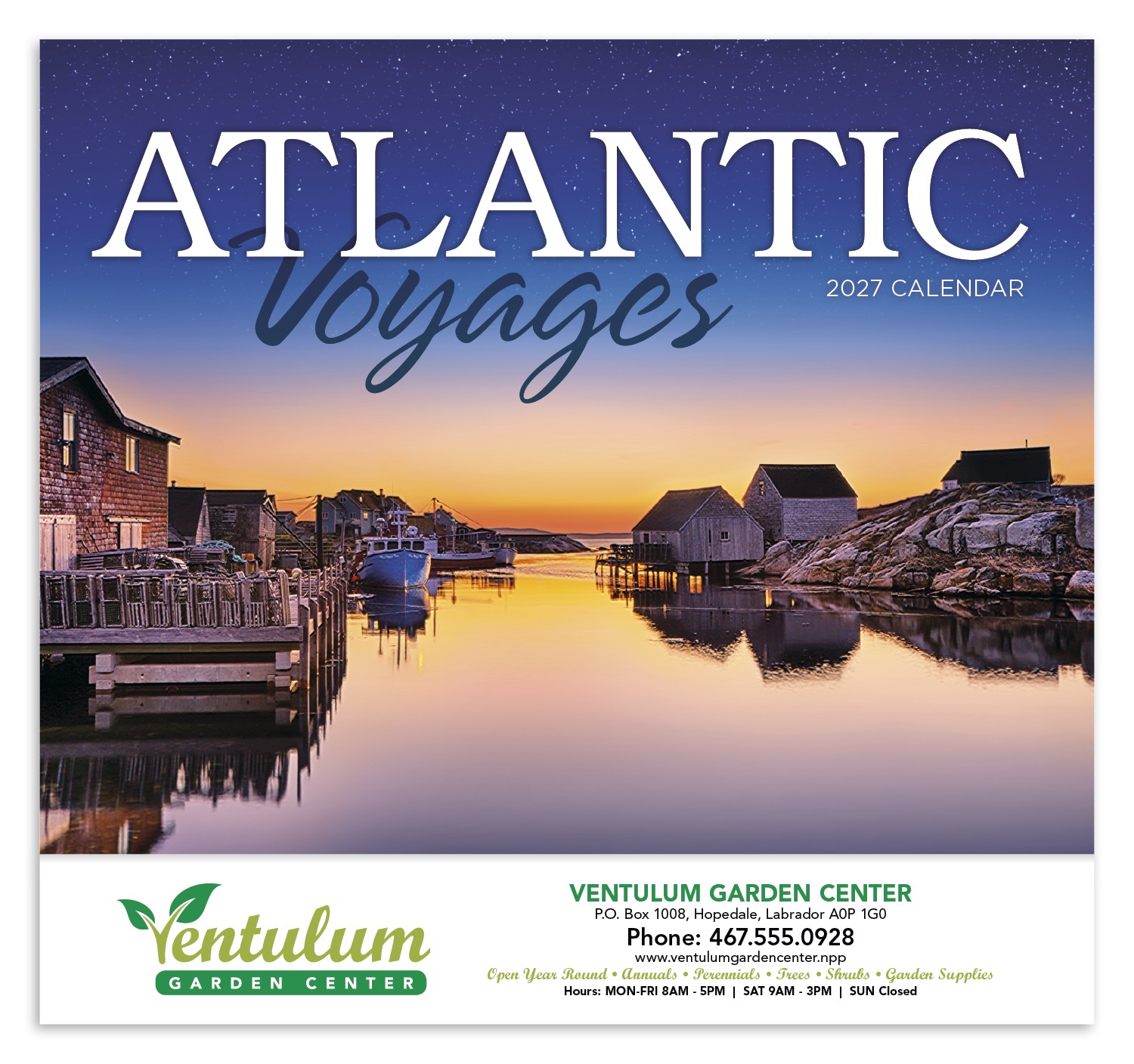 Picture of Good Value™ Atlantic Voyages - Stapled Calendar