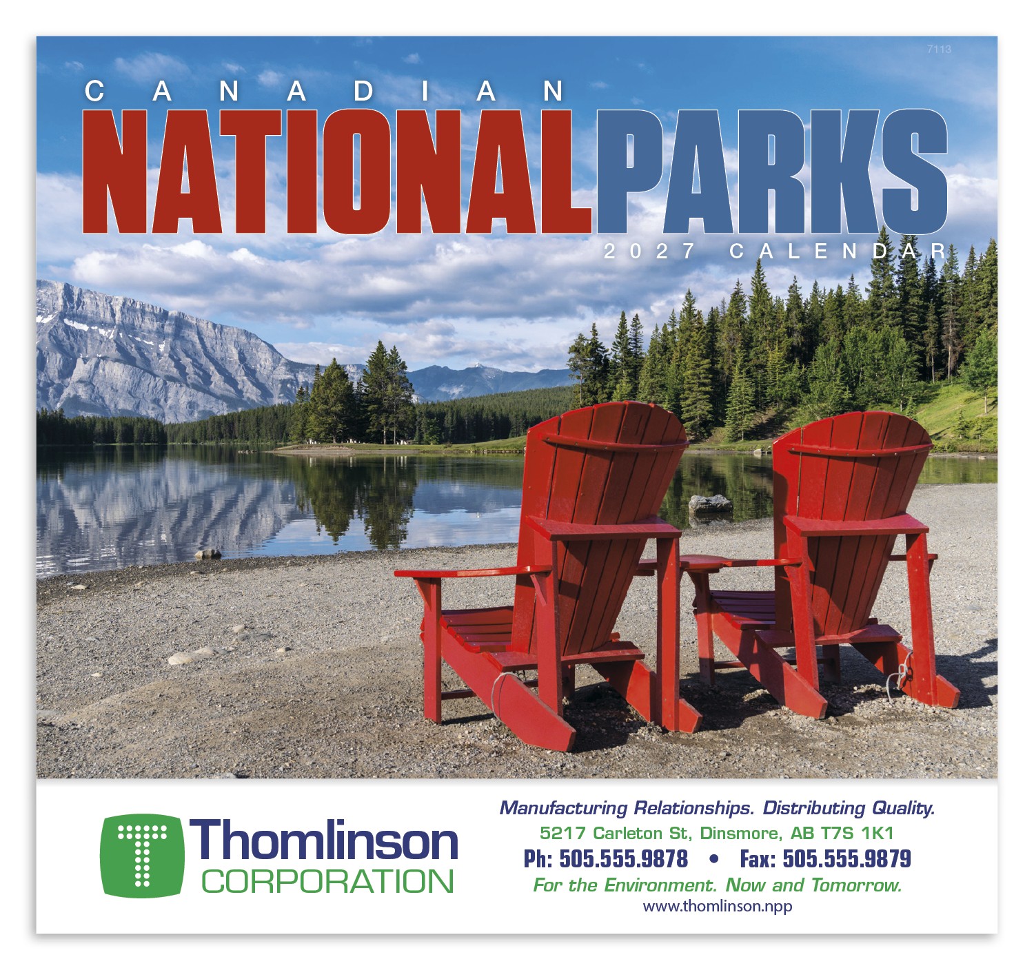Picture of Good Value™ Canadian National Parks - Stapled Calendar