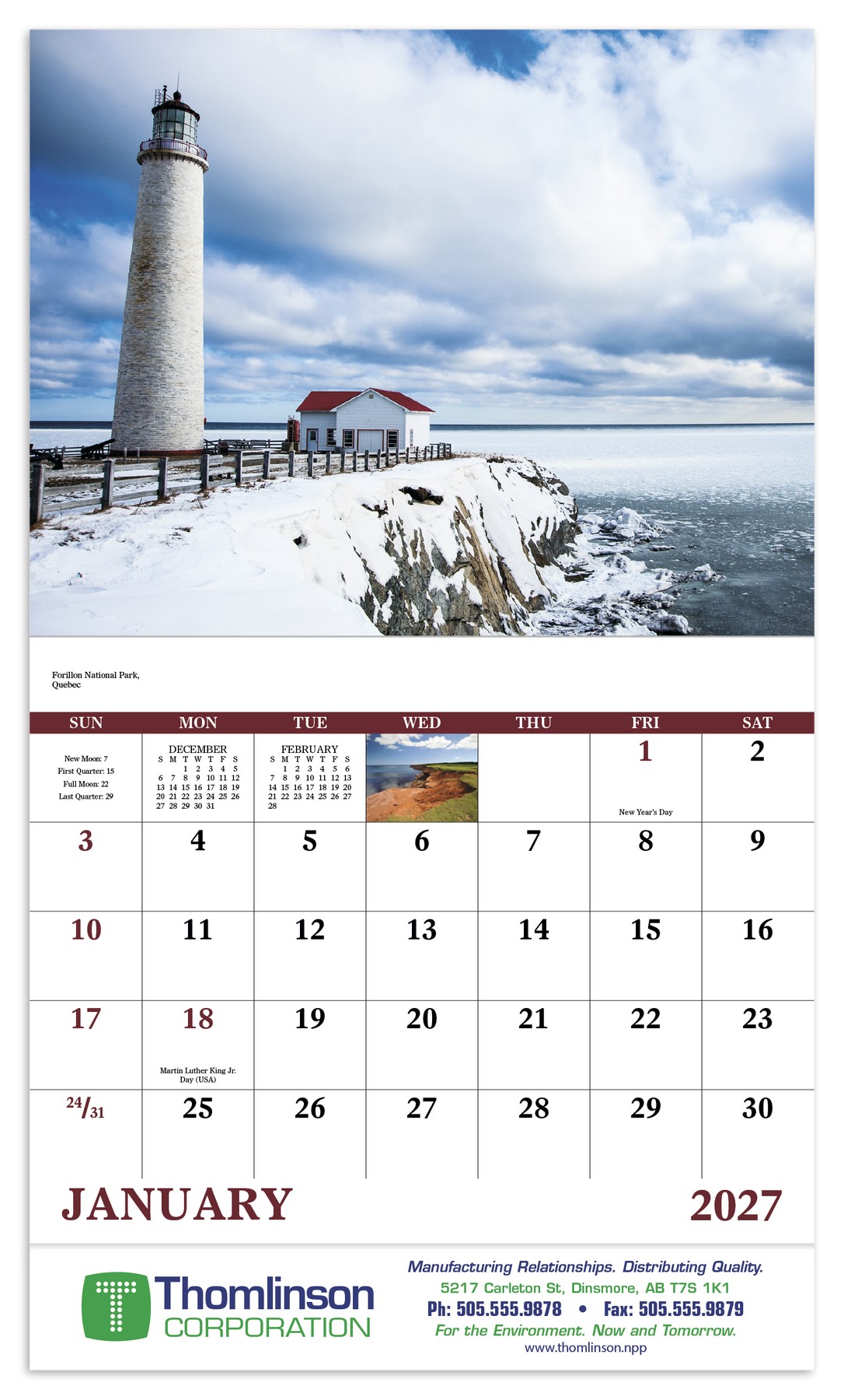 Picture of Good Value™ Canadian National Parks - Stapled Calendar