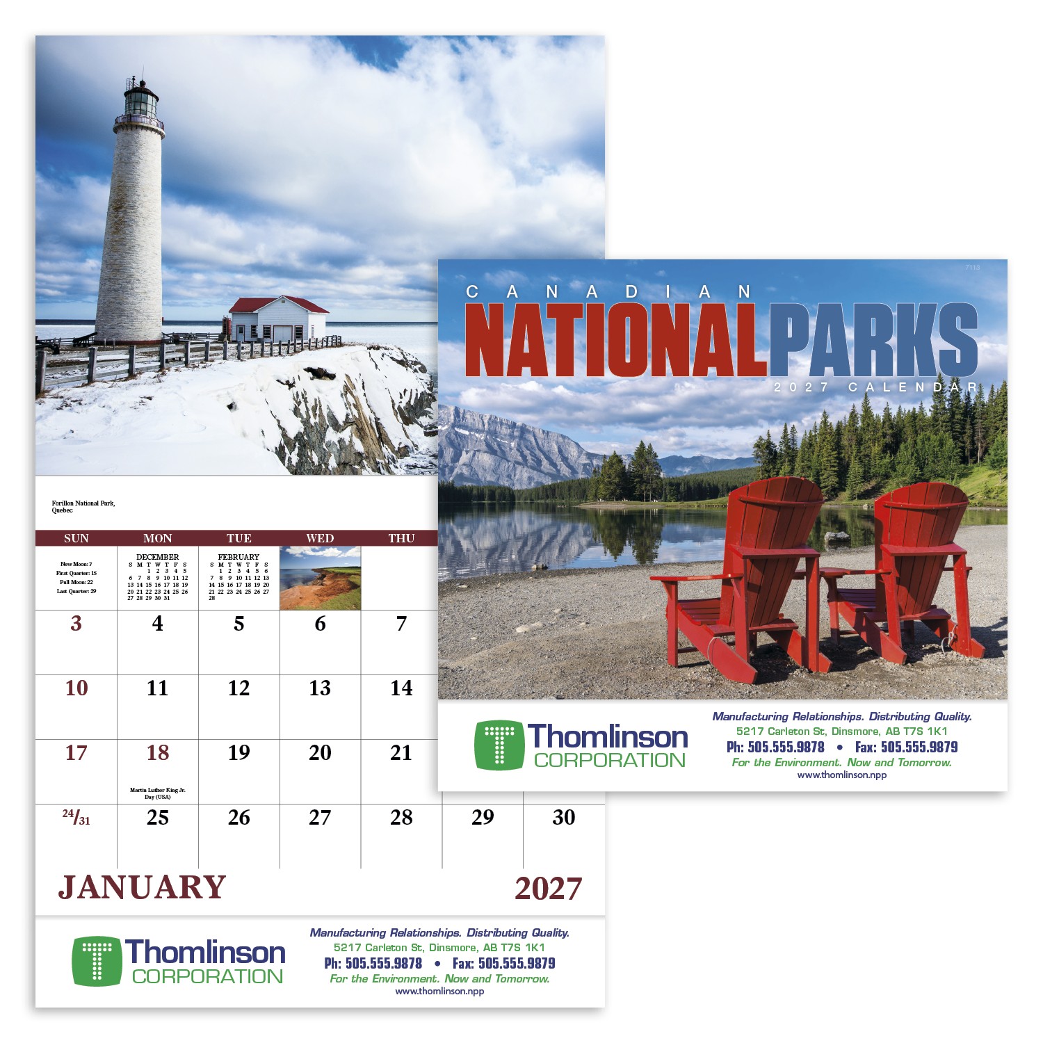 Picture of Good Value™ Canadian National Parks - Stapled Calendar