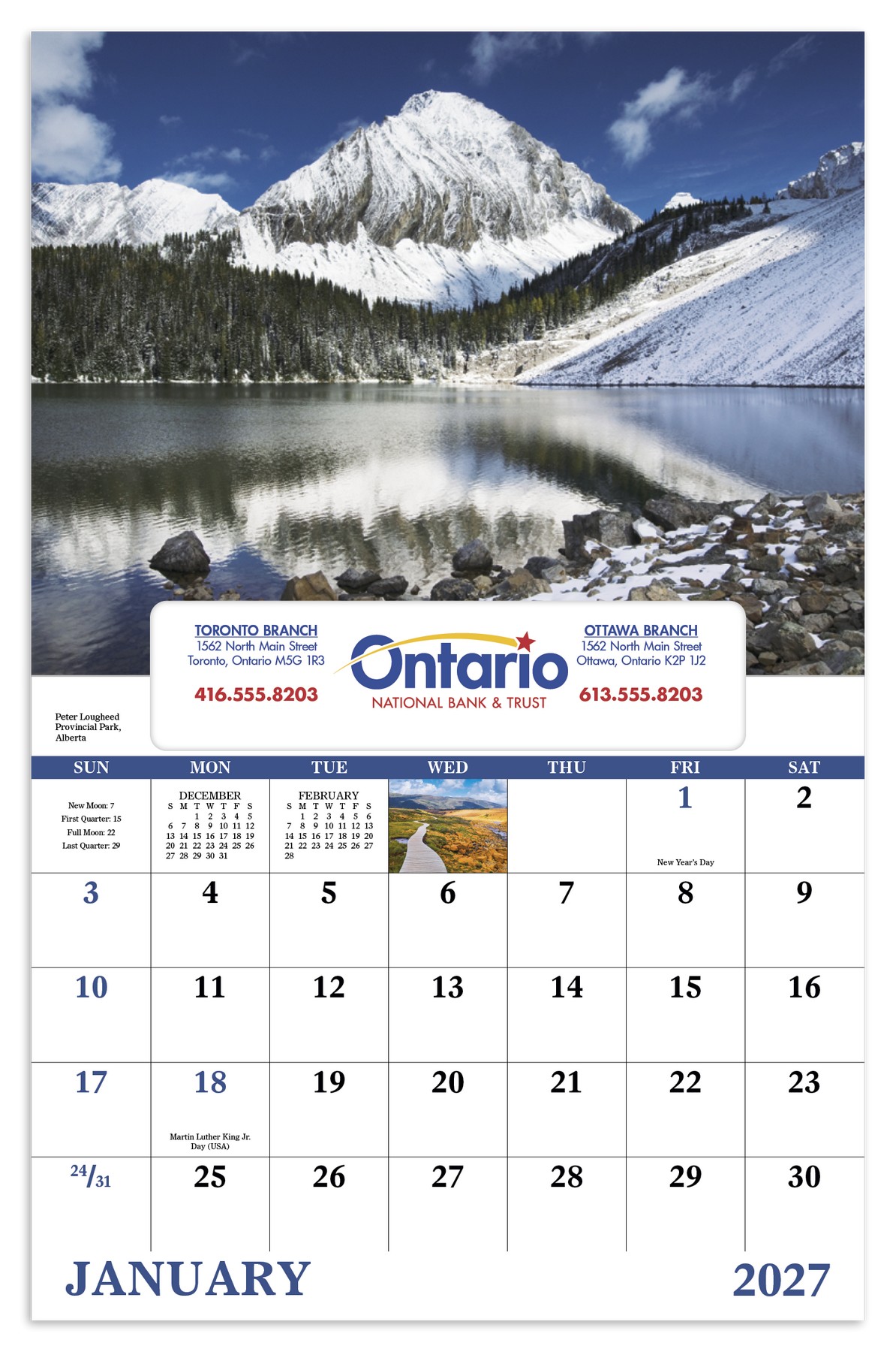 Picture of Good Value™ Scenic Canada - Window Calendar