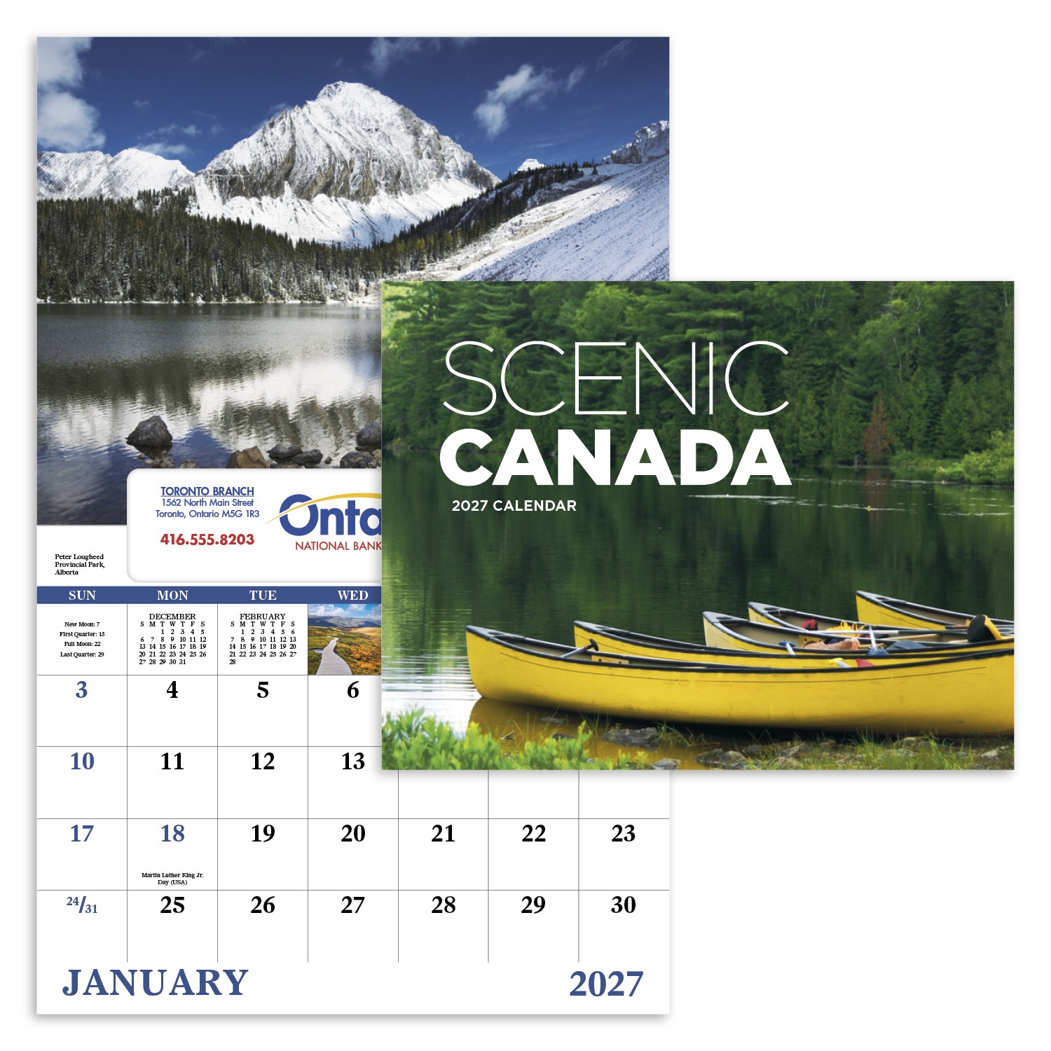 Picture of Good Value™ Scenic Canada - Window Calendar