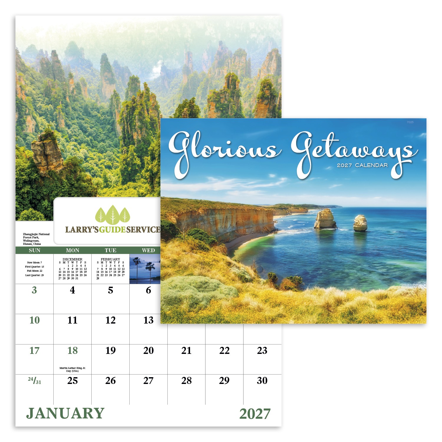 Picture of Good Value™ Glorious Getaways - Window Calendar