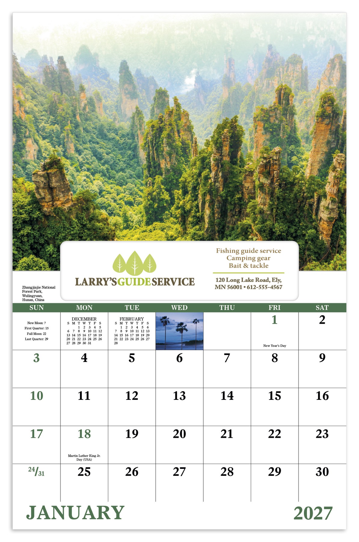 Picture of Good Value™ Glorious Getaways - Window Calendar