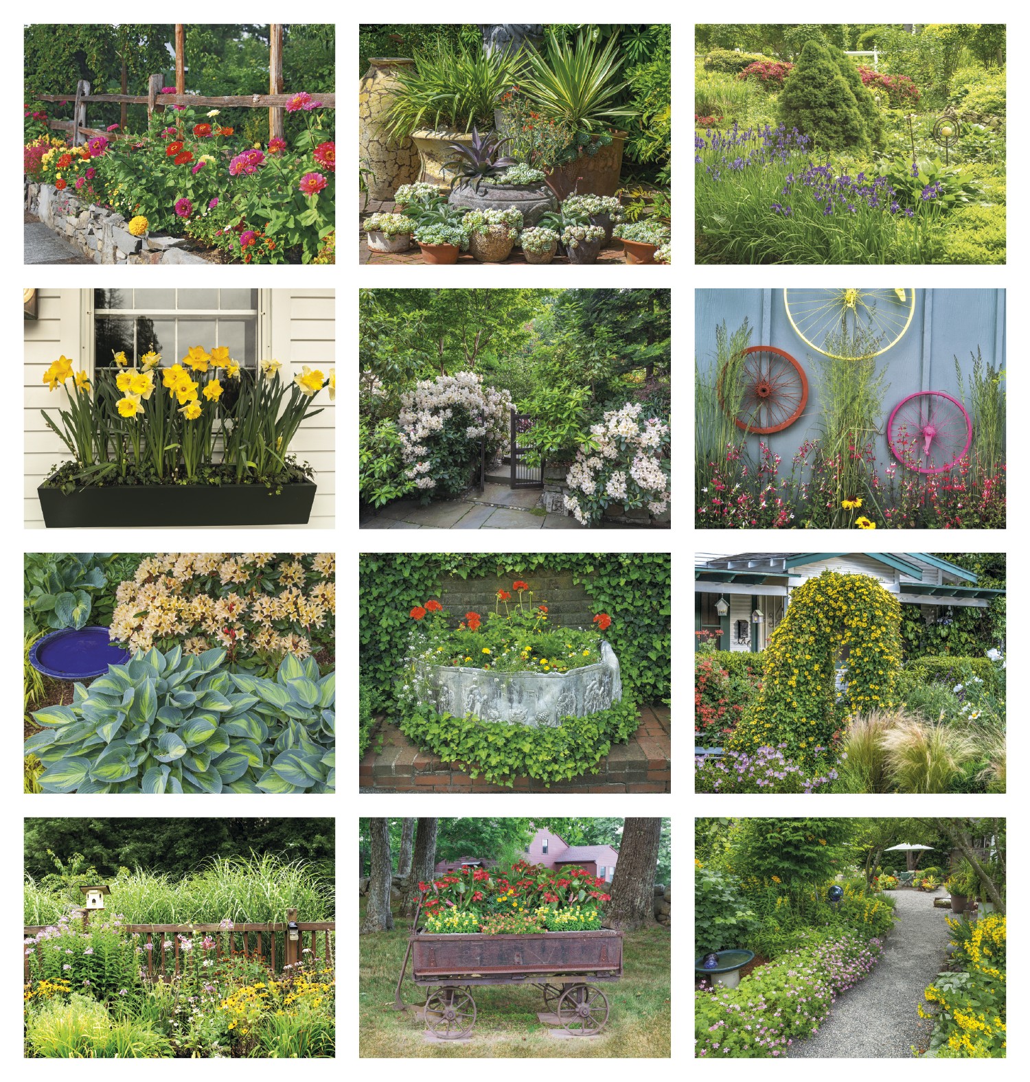 Picture of Good Value™ Garden Walk - Window Calendar