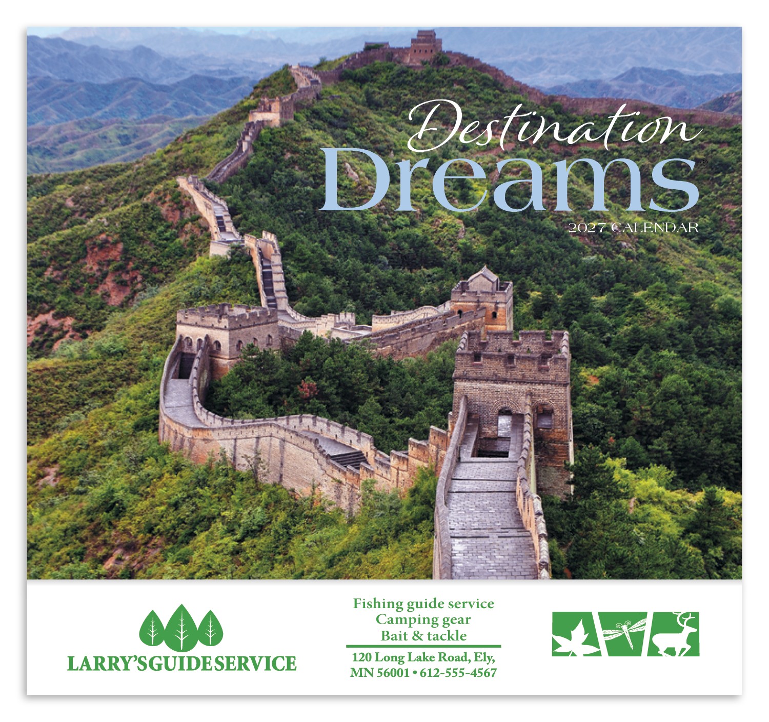 Picture of HotLine® Products Destination Dreams® Appointment Calendar - Stapled