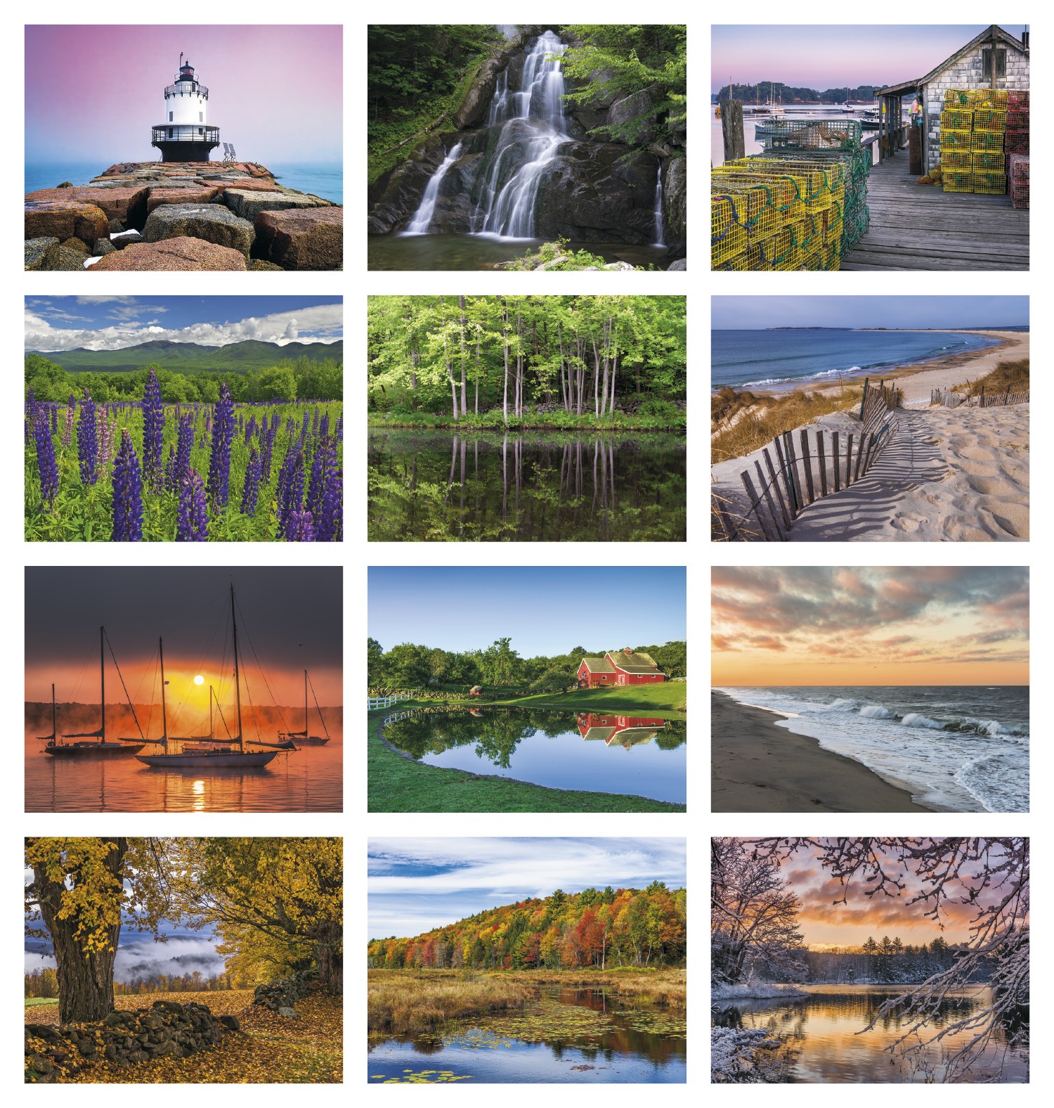 Picture of HotLine® Products New England Appointment Calendar - Stapled