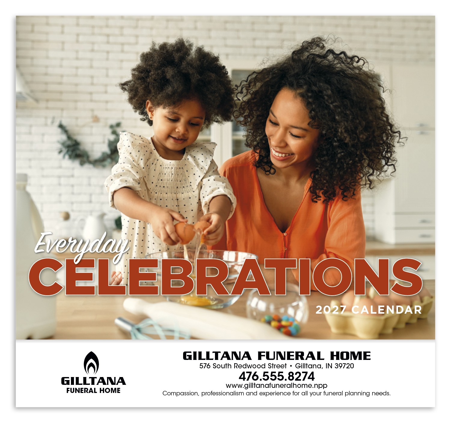 Picture of HotLine® Products Everyday Celebrations Appointment Calendar - Stapled