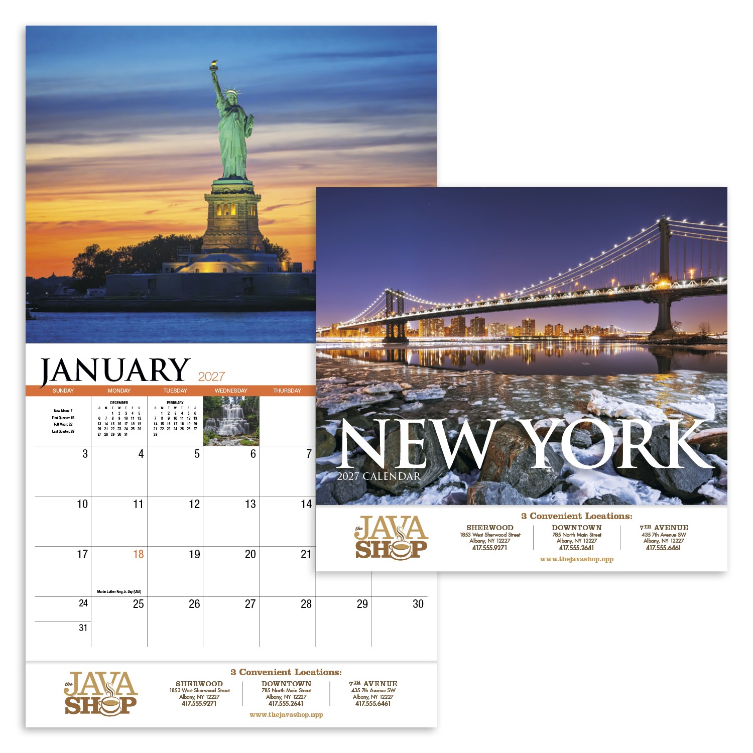 Picture of HotLine® Products New York Appointment Calendar - Stapled