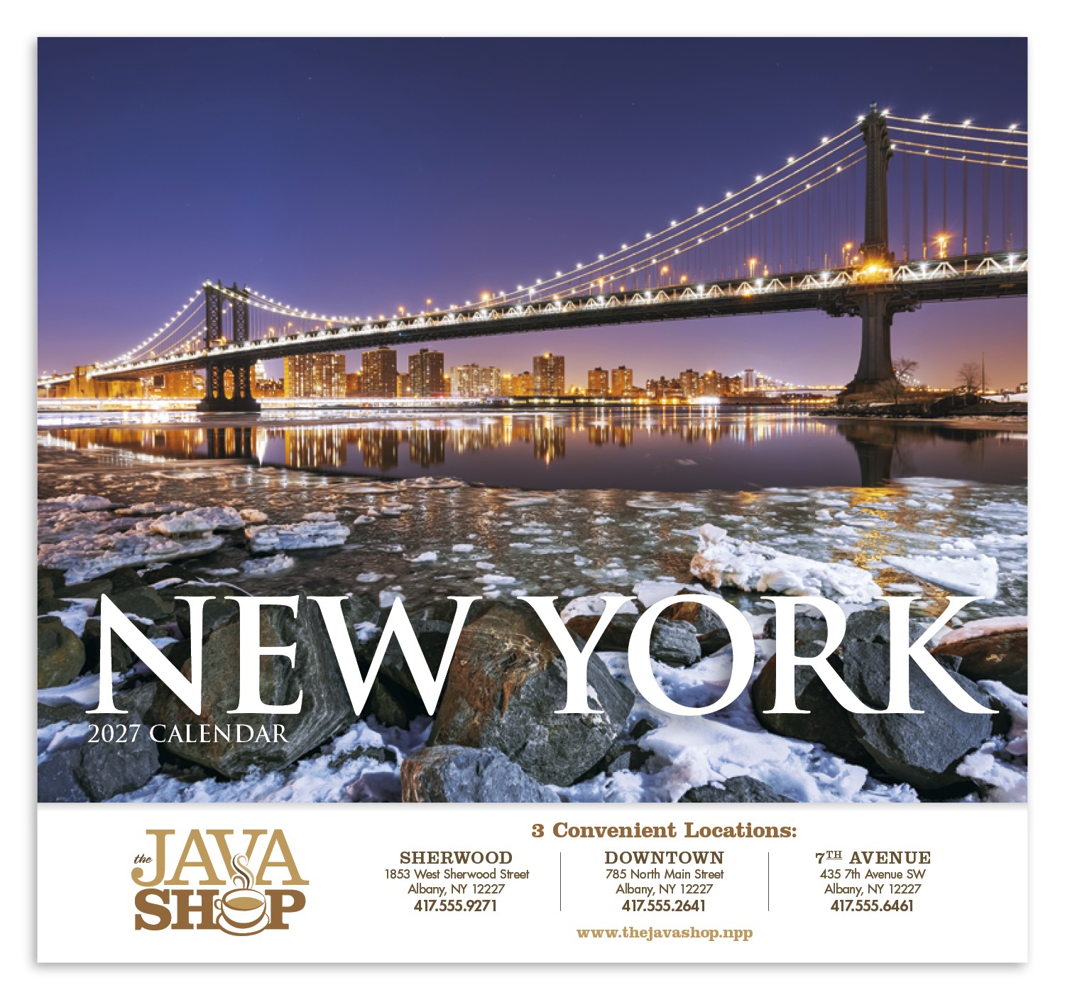 Picture of HotLine® Products New York Appointment Calendar - Stapled
