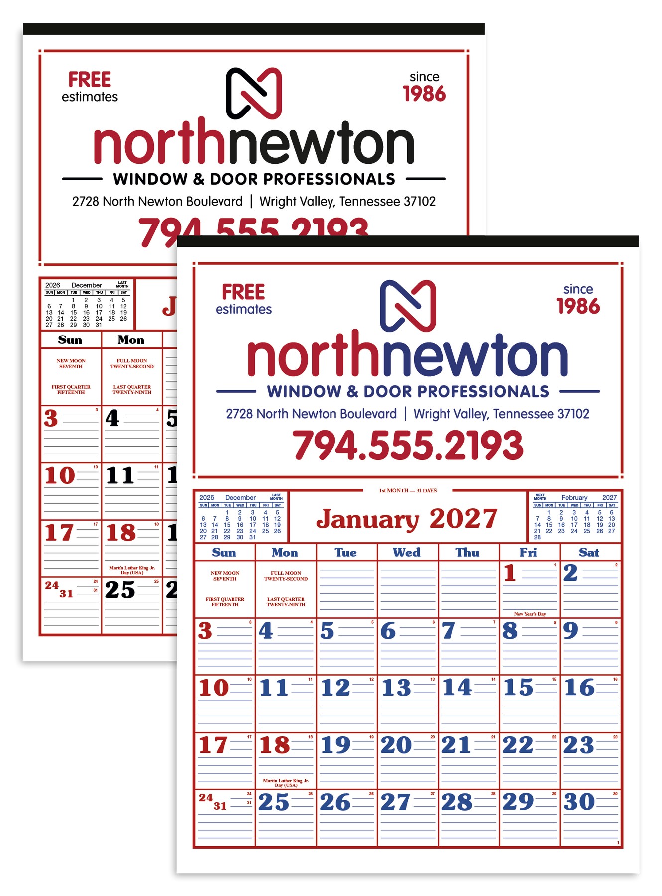Picture of Skinner & Kennedy® Commercial 12-Sheet Calendar