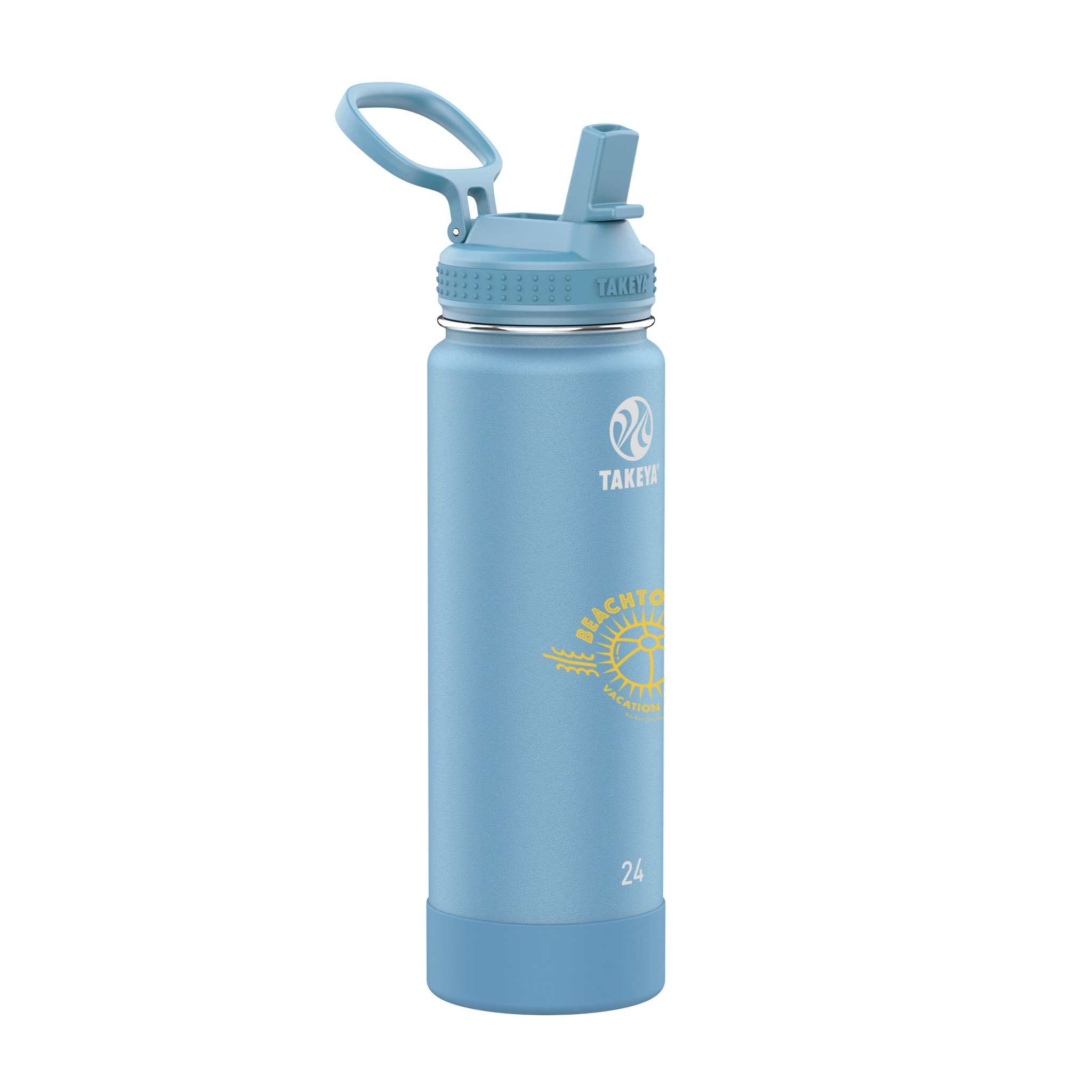 Picture of Takeya® 24 oz. Water Bottle with Actives Straw Lid™