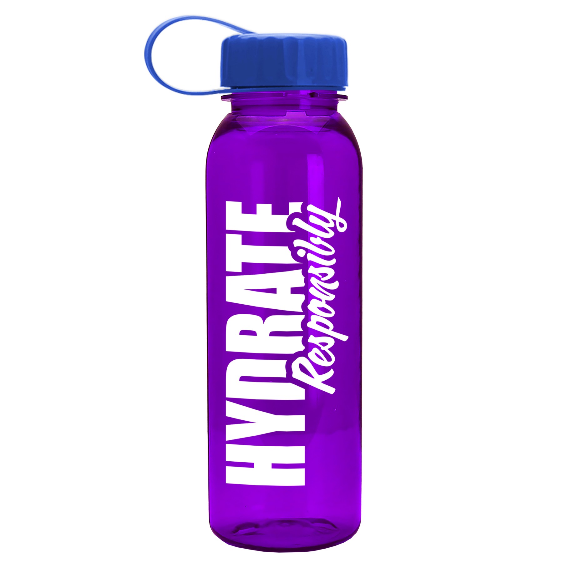 Picture of Garyline® Outdoorsman Tritan® Renew Bottle with Tethered Lid - 24 oz.