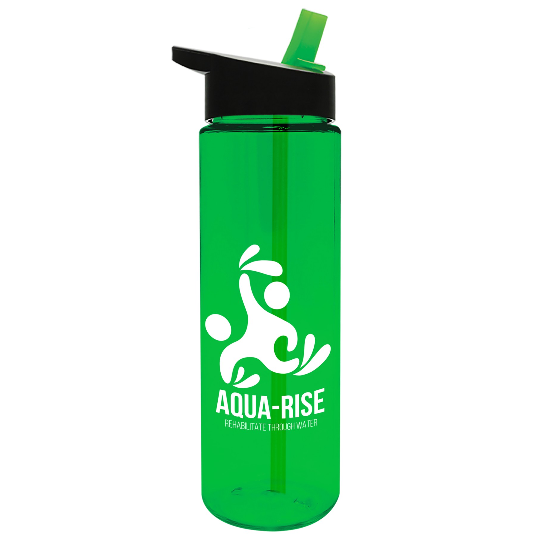 Picture of Garyline® Freedom Tritan® Renew Bottle with Flip-Straw Lid - 28 oz.