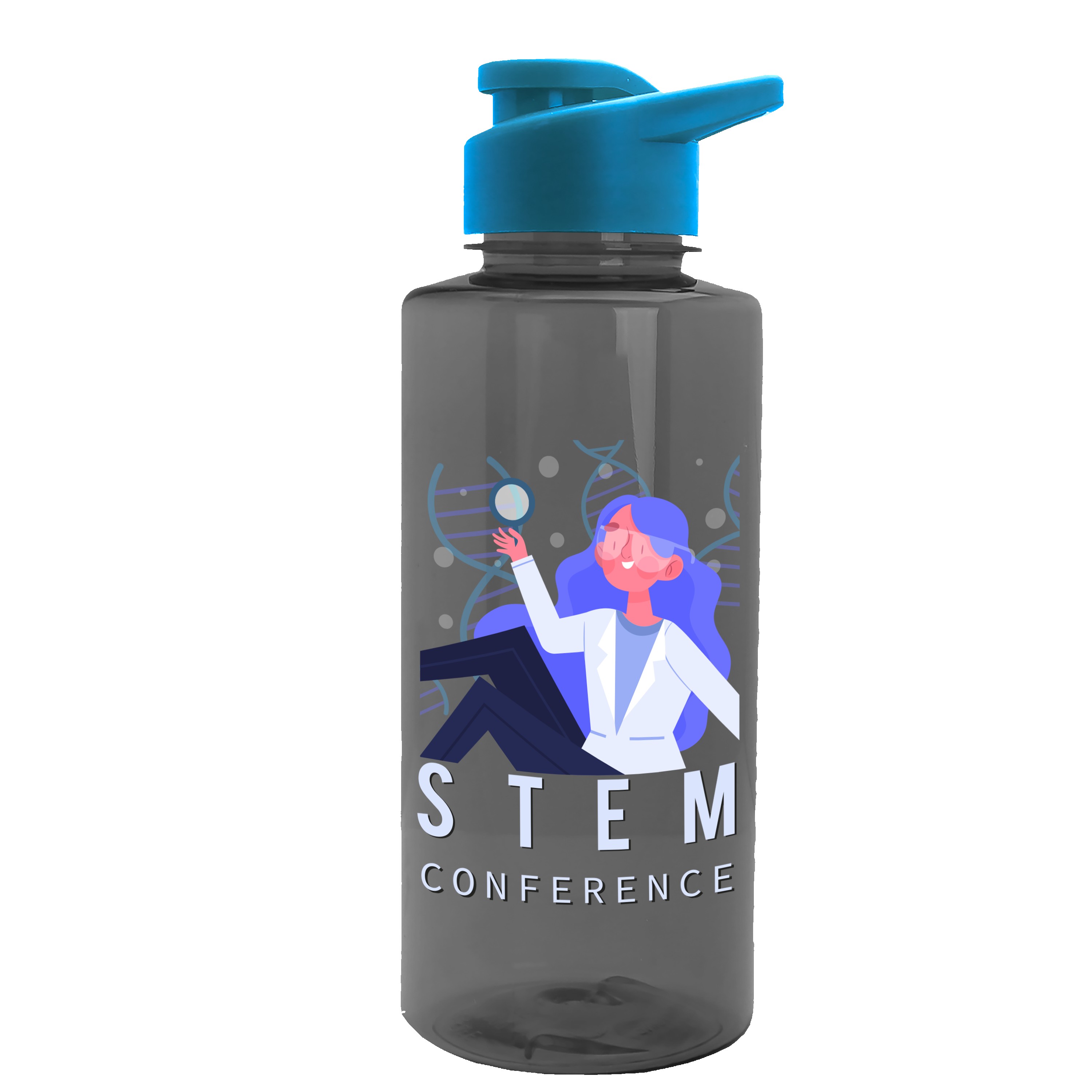 Picture of Garyline® Mountaineer Tritan® Renew Bottle with Drink-Thru Lid - 36 oz.