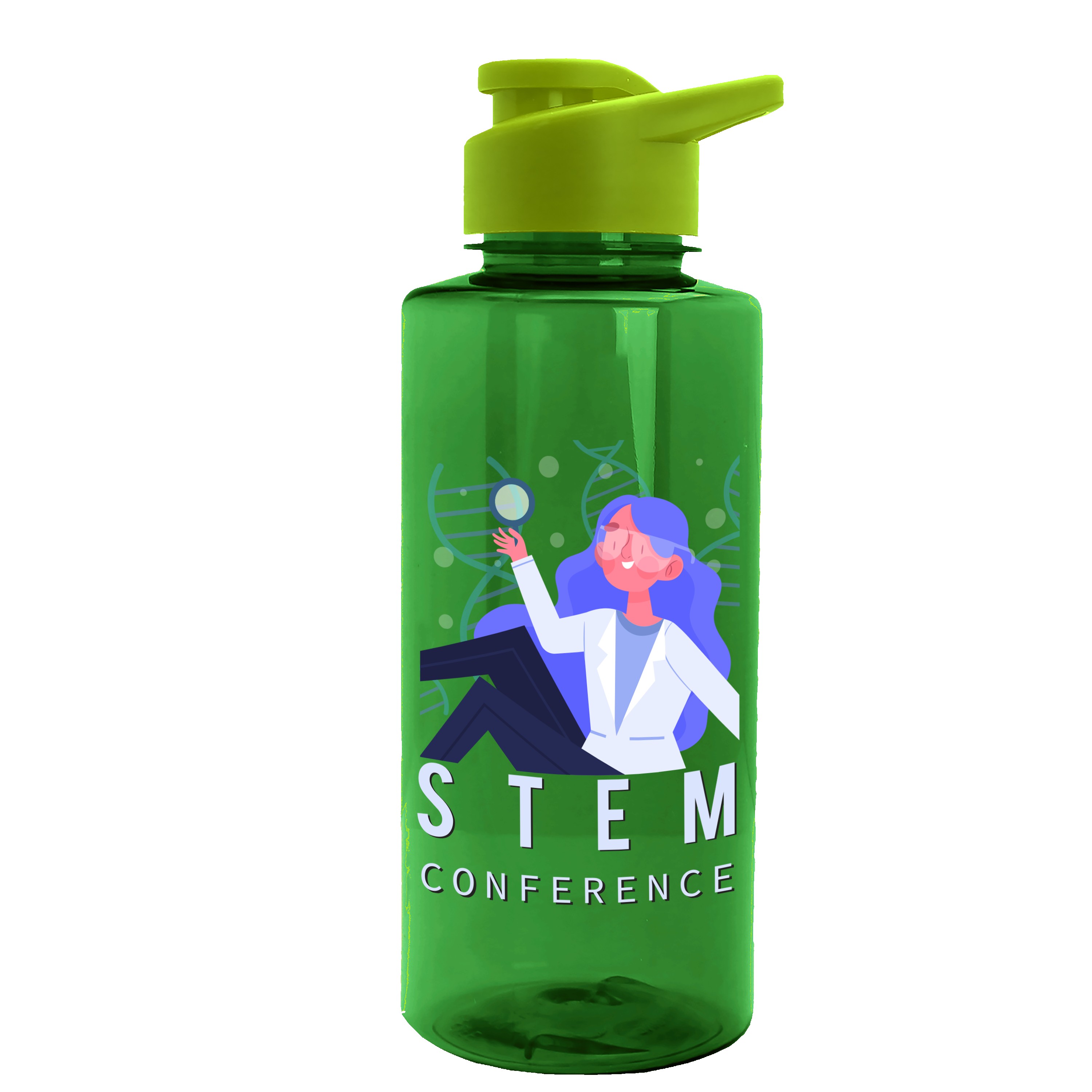 Picture of Garyline® Mountaineer Tritan® Renew Bottle with Drink-Thru Lid - 36 oz.