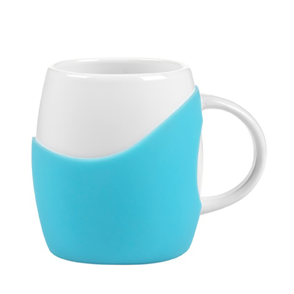 Picture of 14 oz Rotunda with Silicone Band Mug