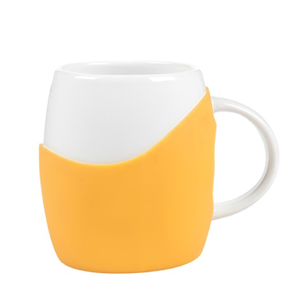 Picture of 14 oz Rotunda with Silicone Band Mug