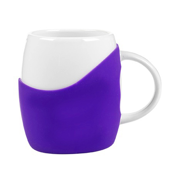 Picture of 14 oz Rotunda with Silicone Band Mug