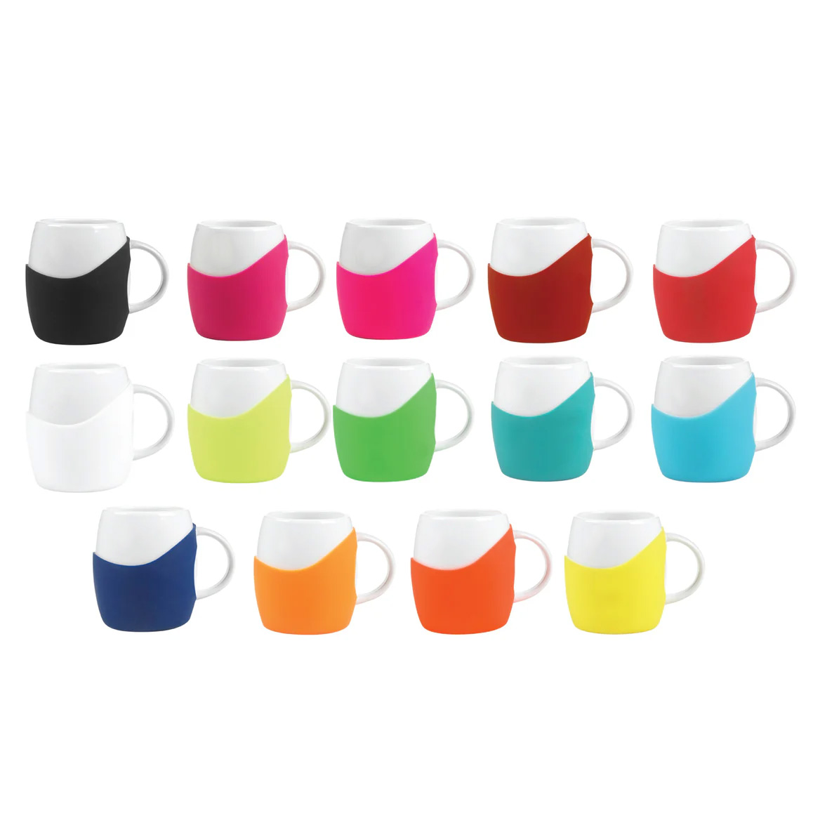 Picture of 14 oz Rotunda with Silicone Band Mug