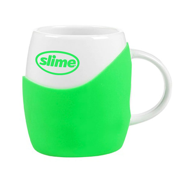 Picture of 14 oz Rotunda with Silicone Band Mug