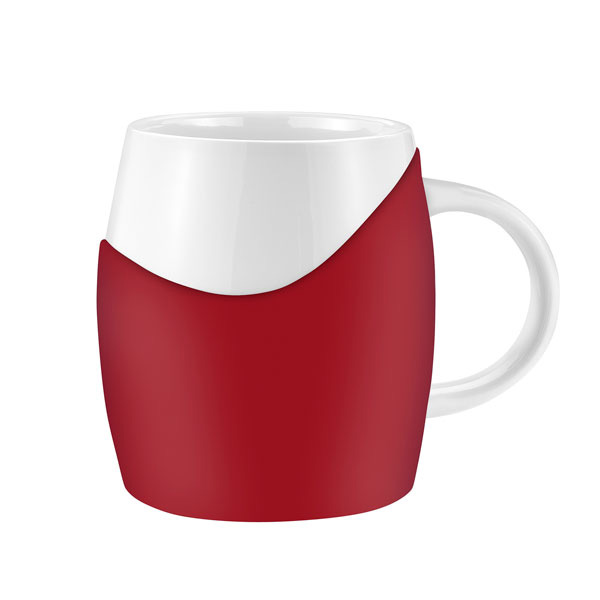 Picture of 14 oz Rotunda with Silicone Band Mug