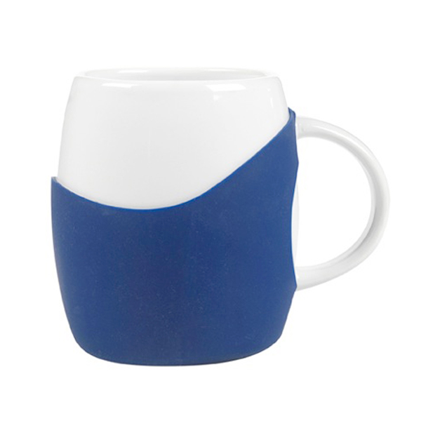 Picture of 14 oz Rotunda with Silicone Band Mug