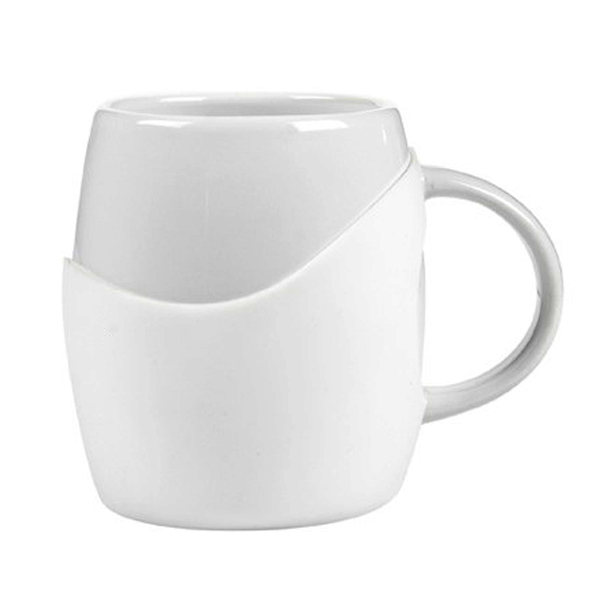 Picture of 14 oz Rotunda with Silicone Band Mug