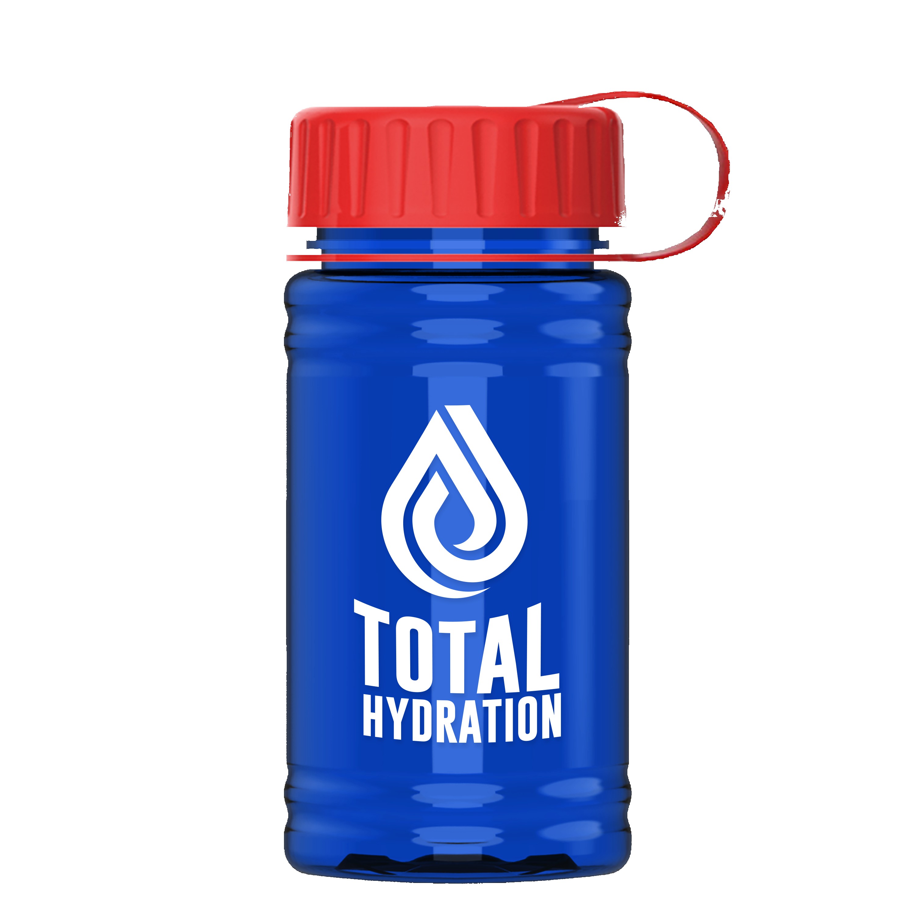 Picture of Garyline® Mini RPET Bottle with Tethered Lid - 16 oz.