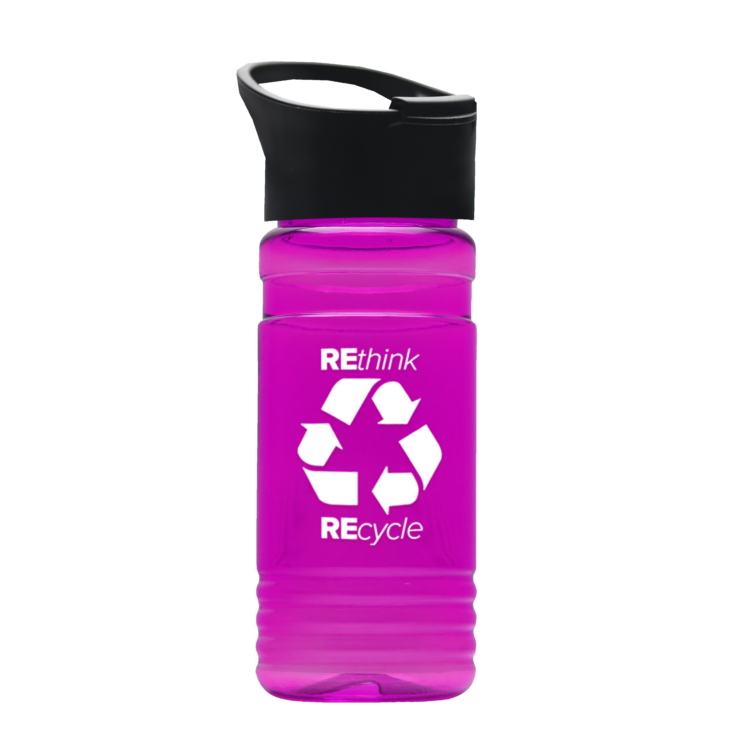 Picture of Garyline® RPET Bottle with Pop-Up Lid - 20 oz.