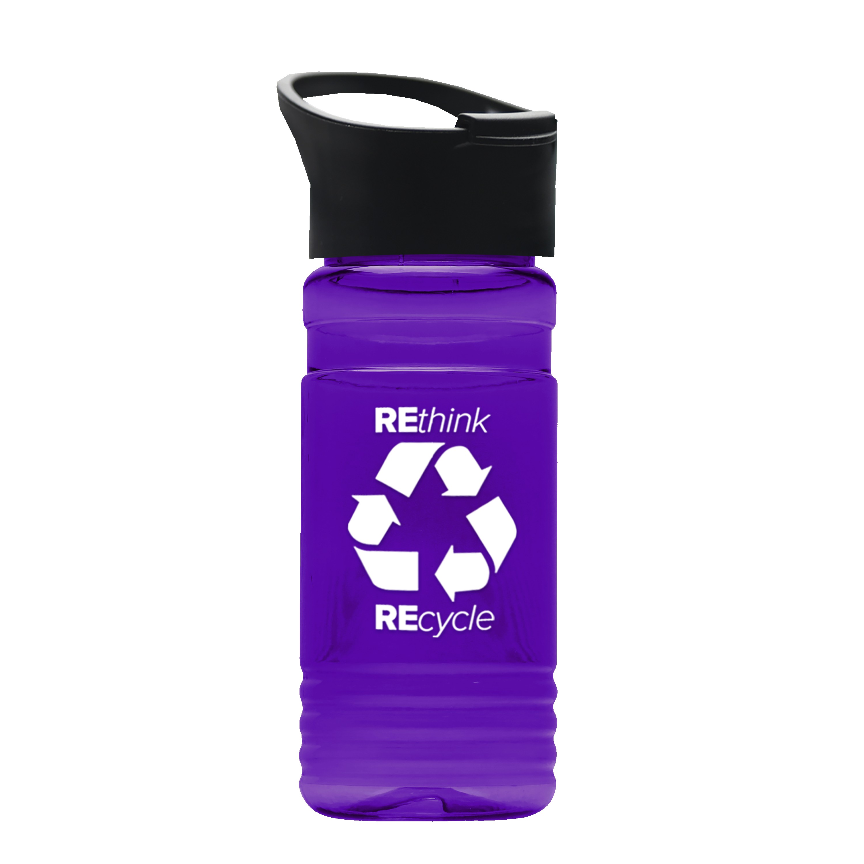 Picture of Garyline® RPET Bottle with Pop-Up Lid - 20 oz.