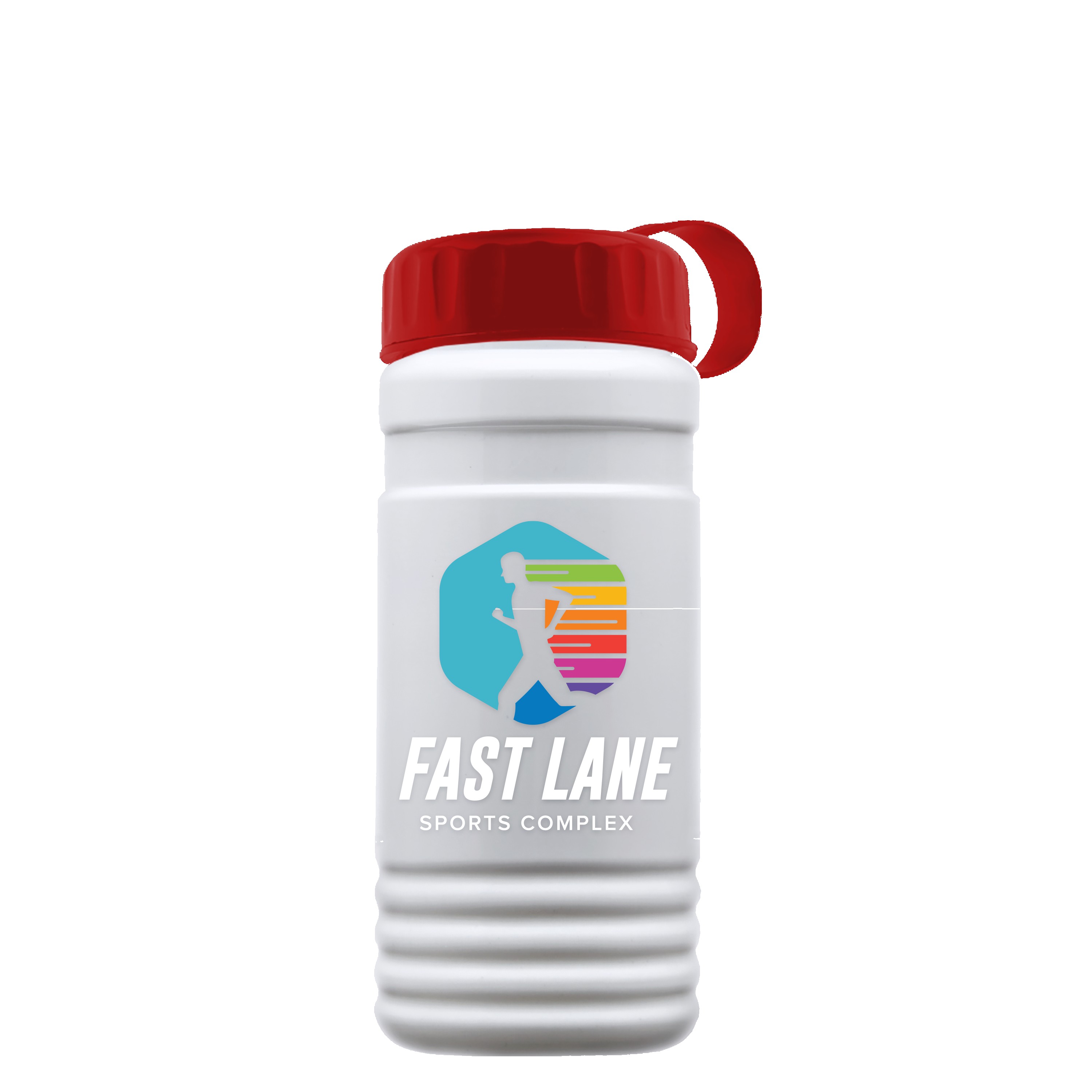 Picture of Garyline® RPET Bottle with Tethered Lid - 20 oz.