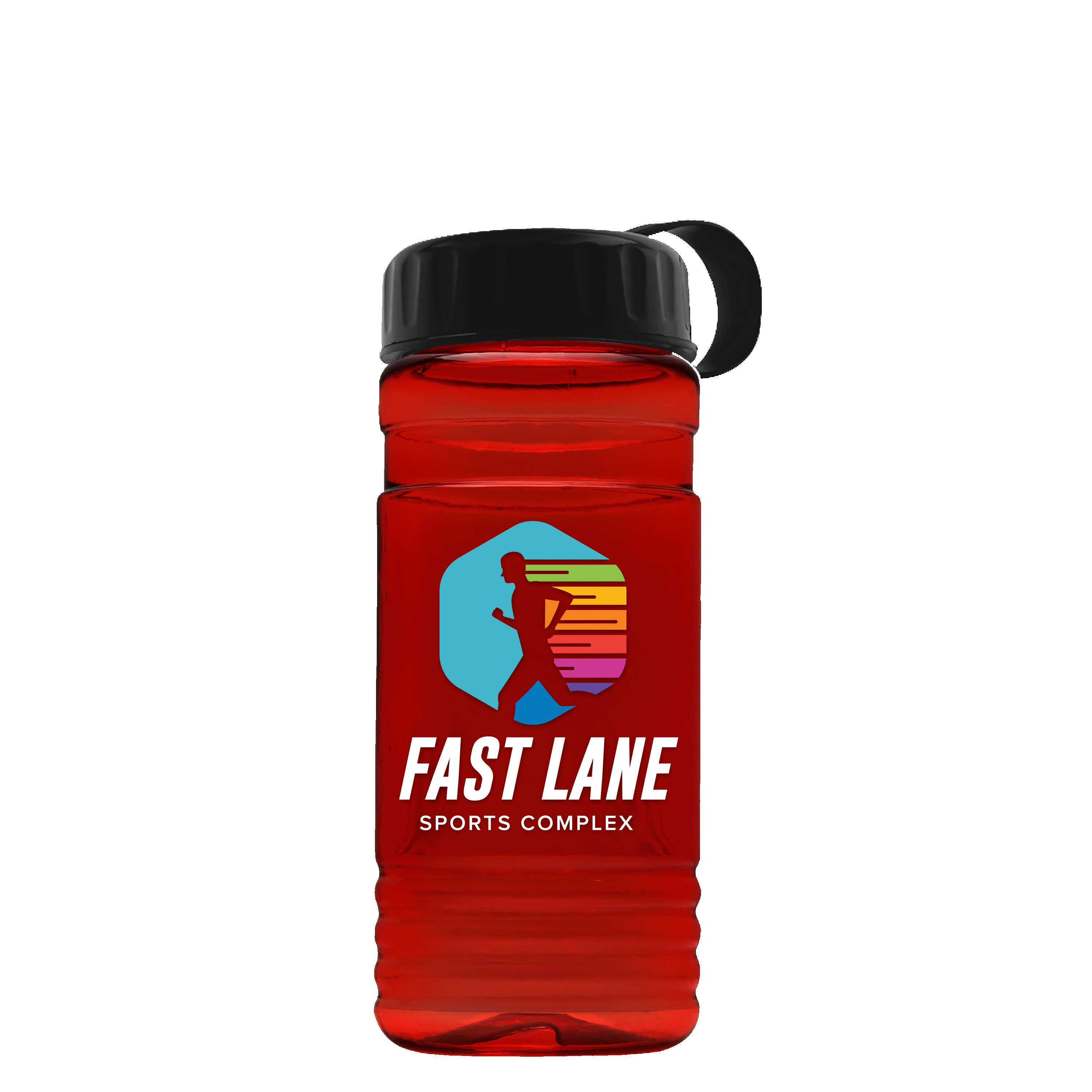 Picture of Garyline® RPET Bottle with Tethered Lid - 20 oz.