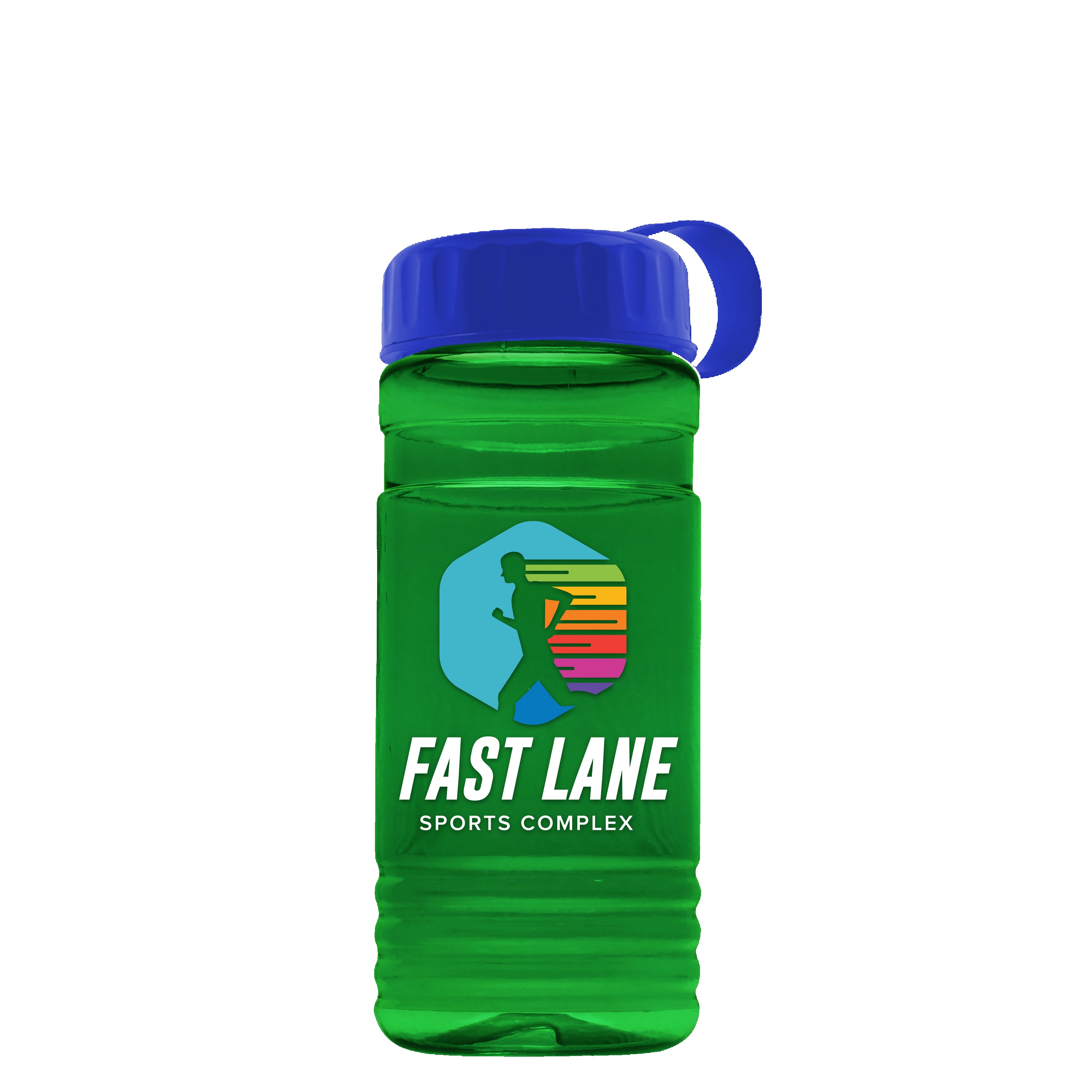 Picture of Garyline® RPET Bottle with Tethered Lid - 20 oz.