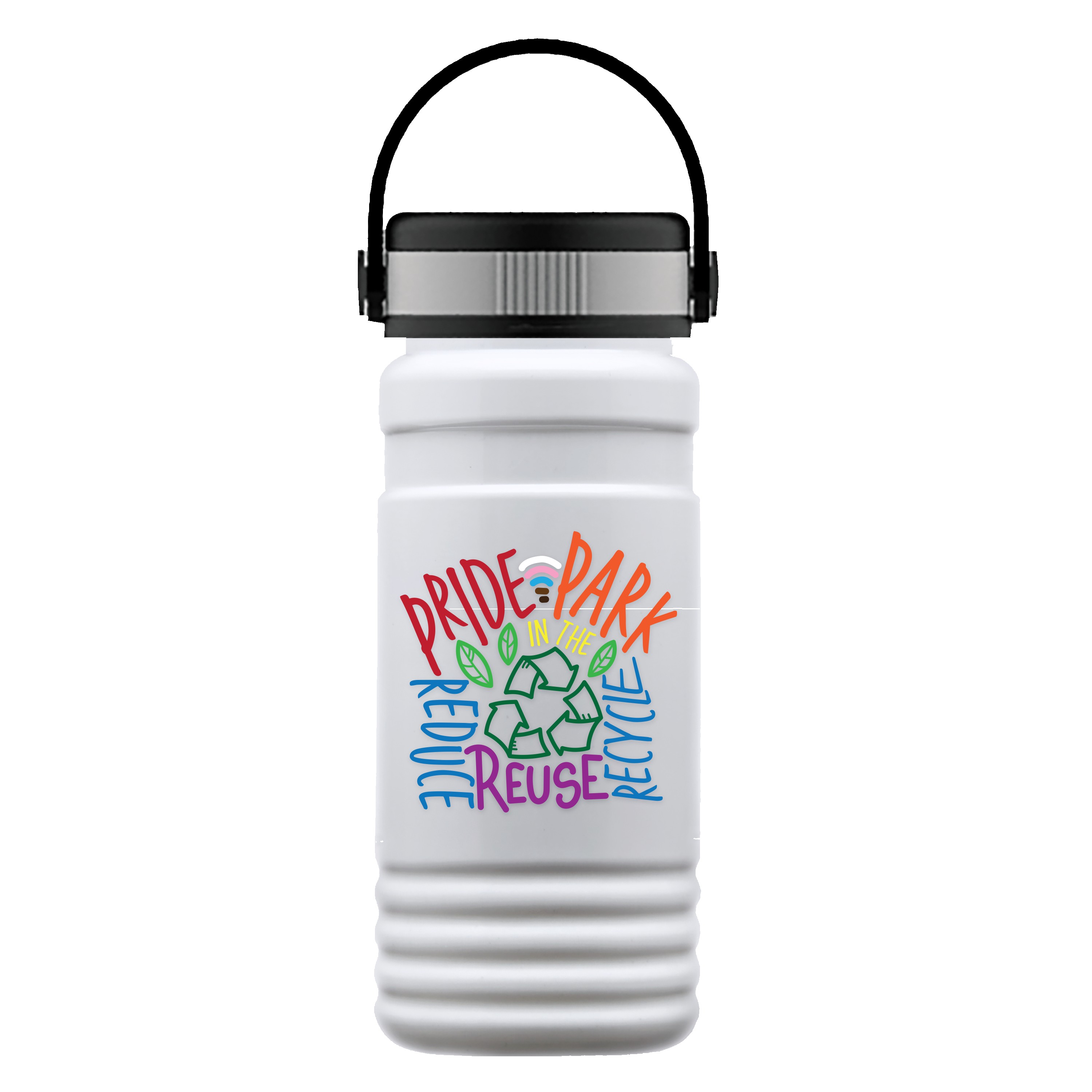 Picture of Garyline® RPET Bottle with Grip Lid - 20 oz.