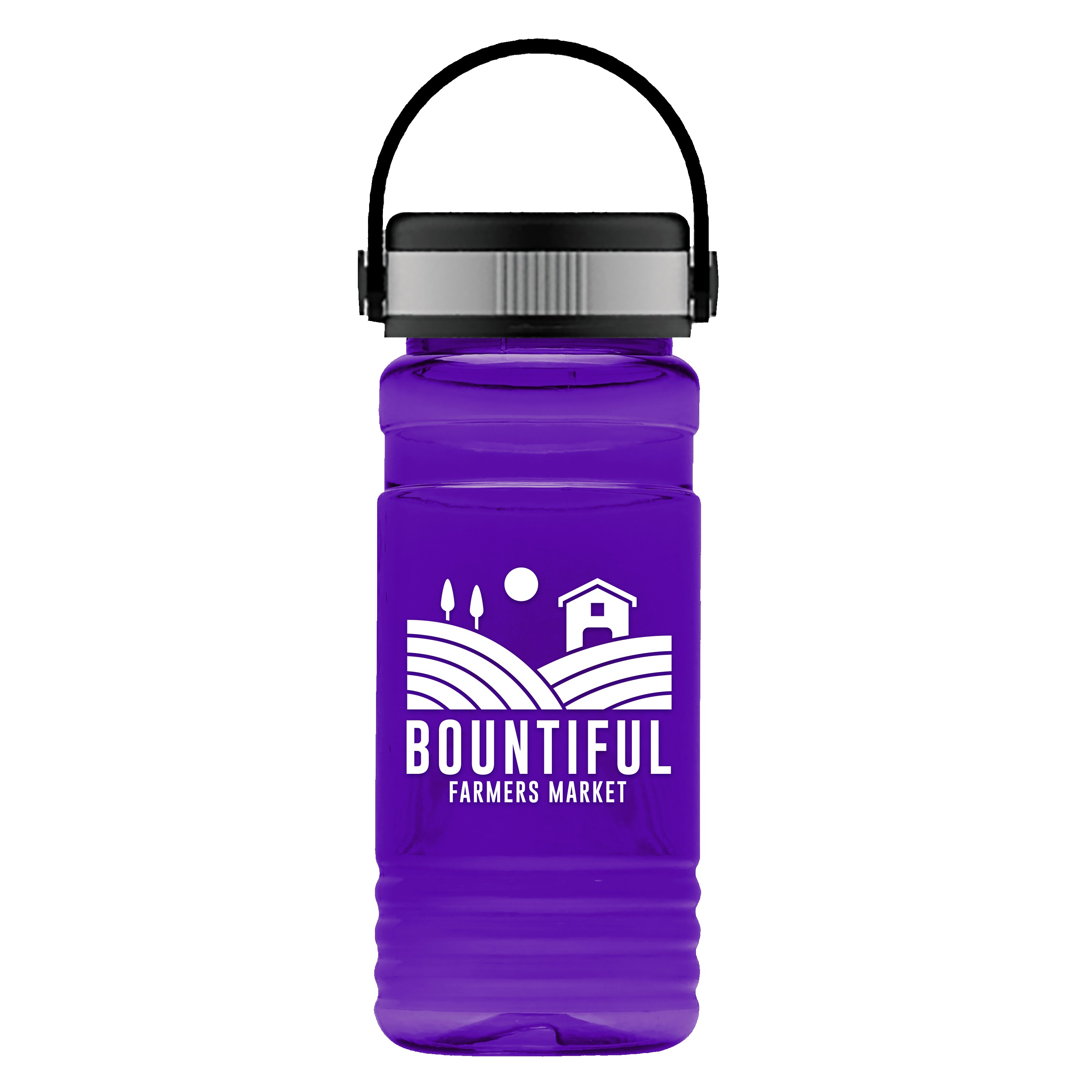 Picture of Garyline® RPET Bottle with Grip Lid - 20 oz.
