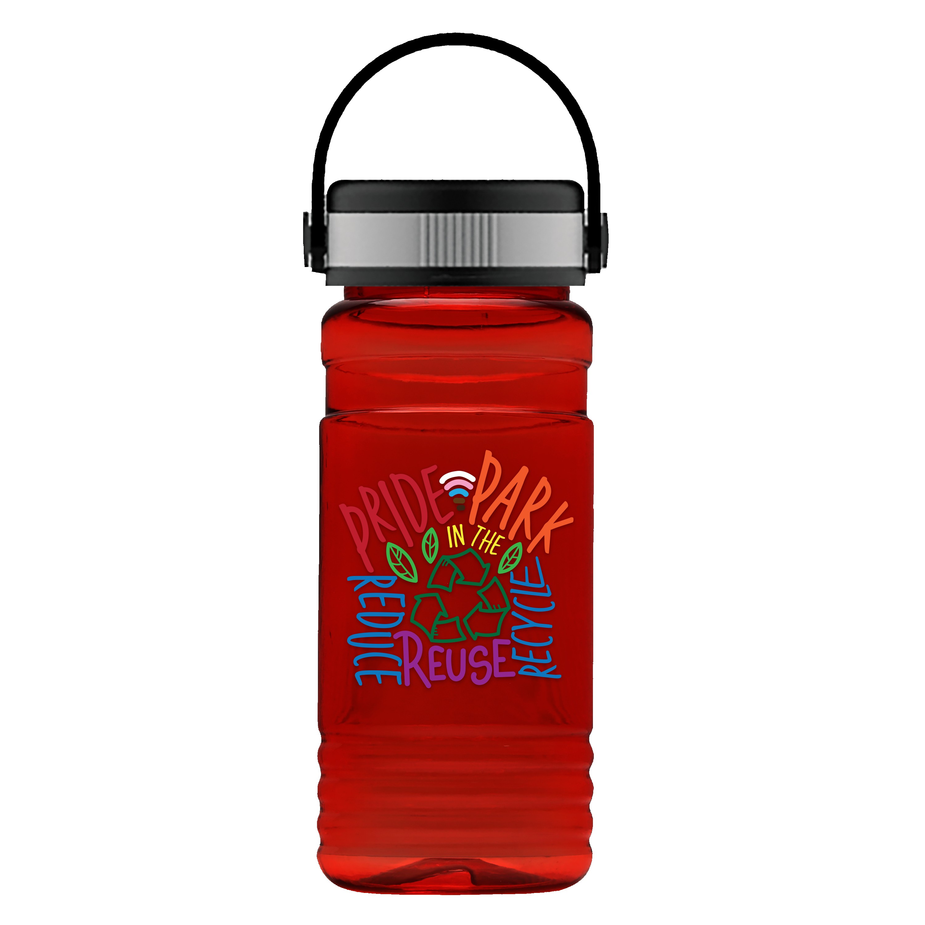 Picture of Garyline® RPET Bottle with Grip Lid - 20 oz.