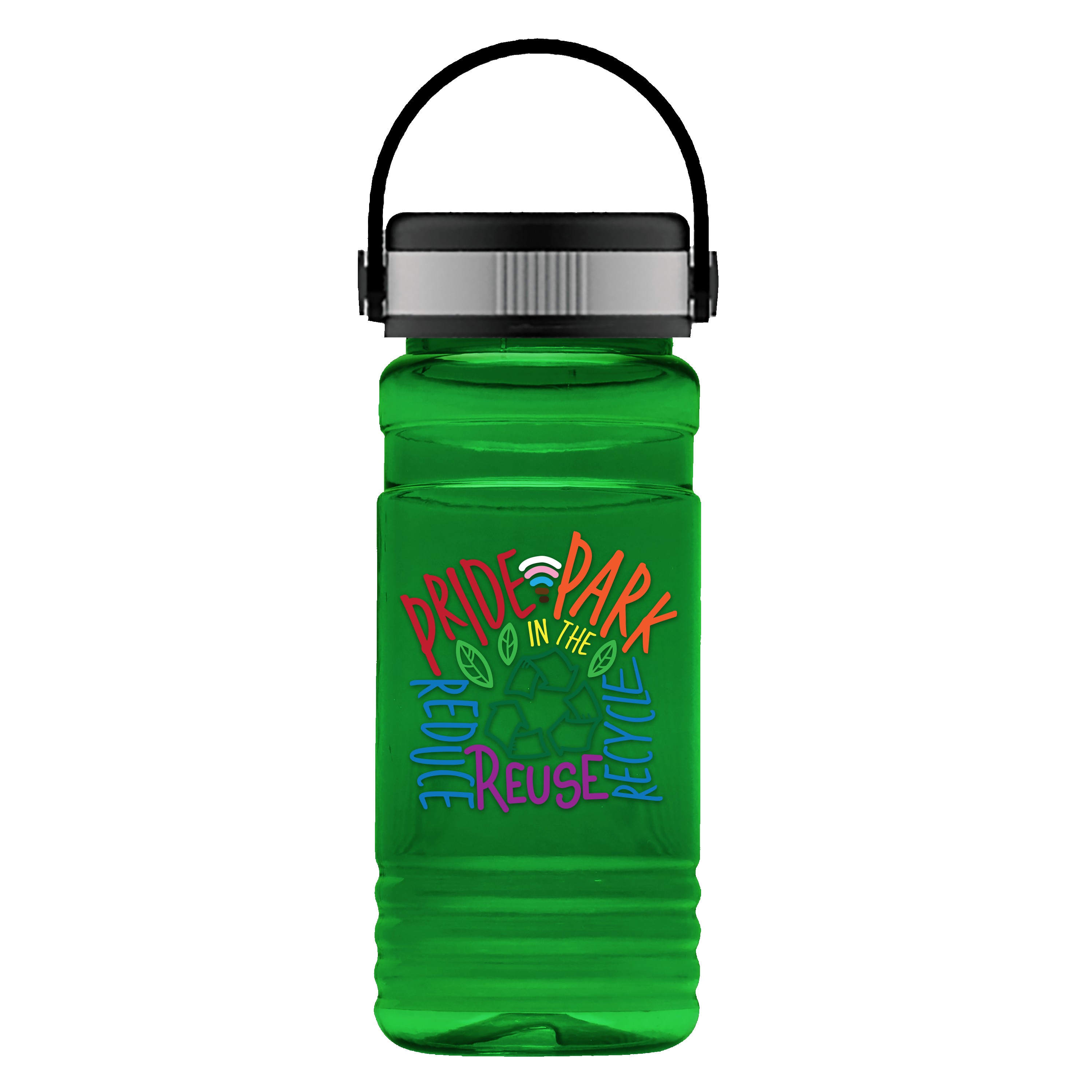 Picture of Garyline® RPET Bottle with Grip Lid - 20 oz.