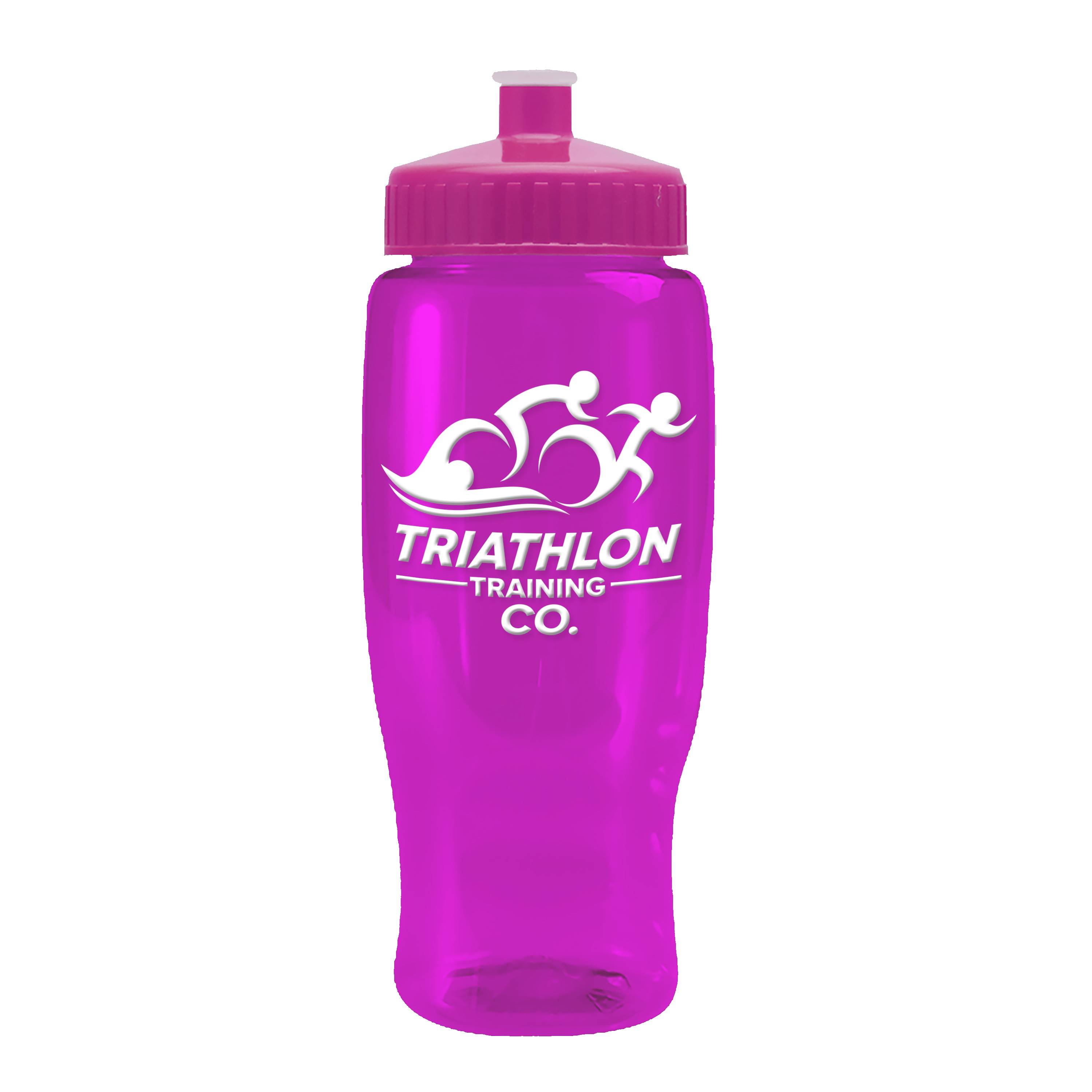 Picture of Garyline® Poly+ Recycled Bottle with Push-Pull Lid - 27 oz.