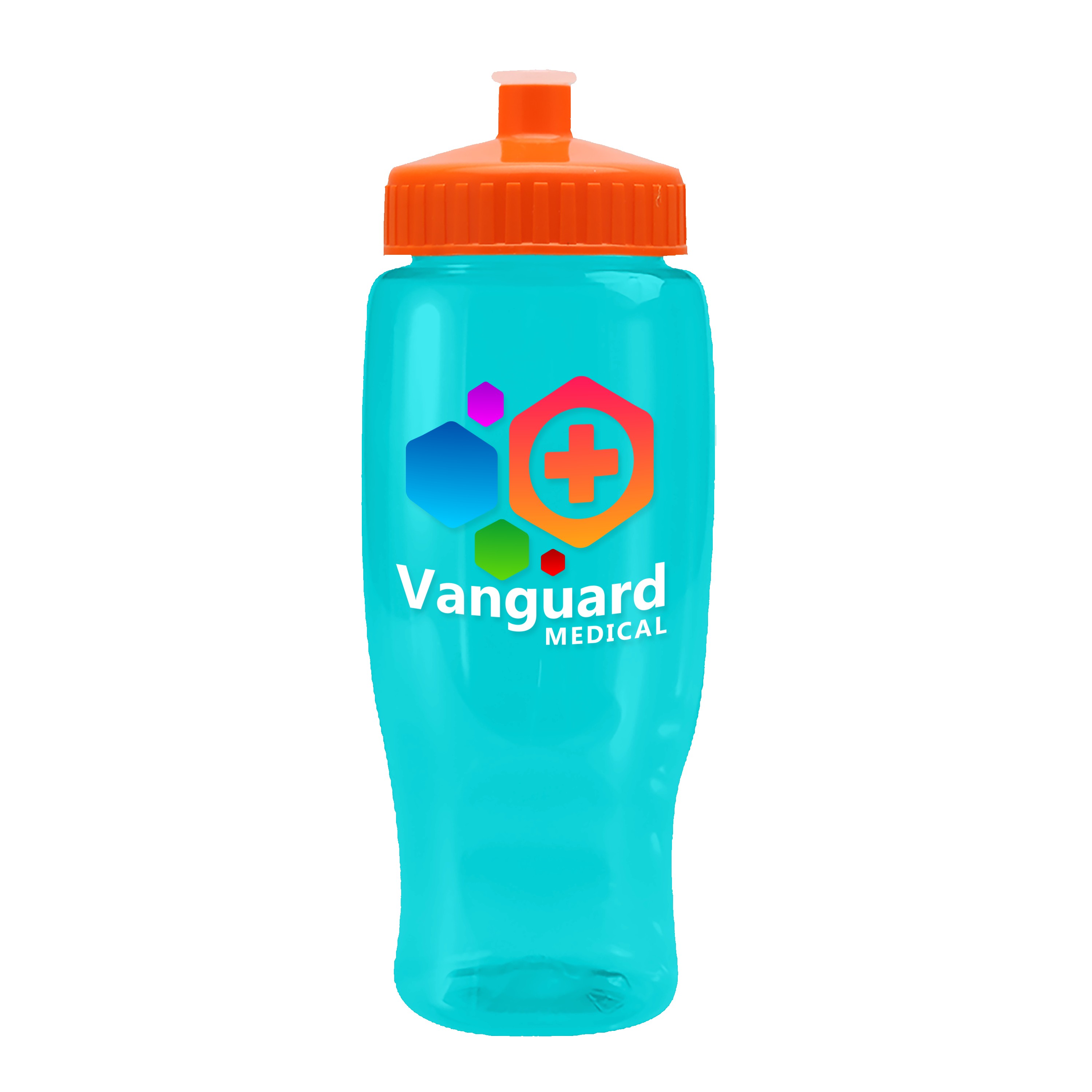Picture of Garyline® Poly+ Recycled Bottle with Push-Pull Lid - 27 oz.